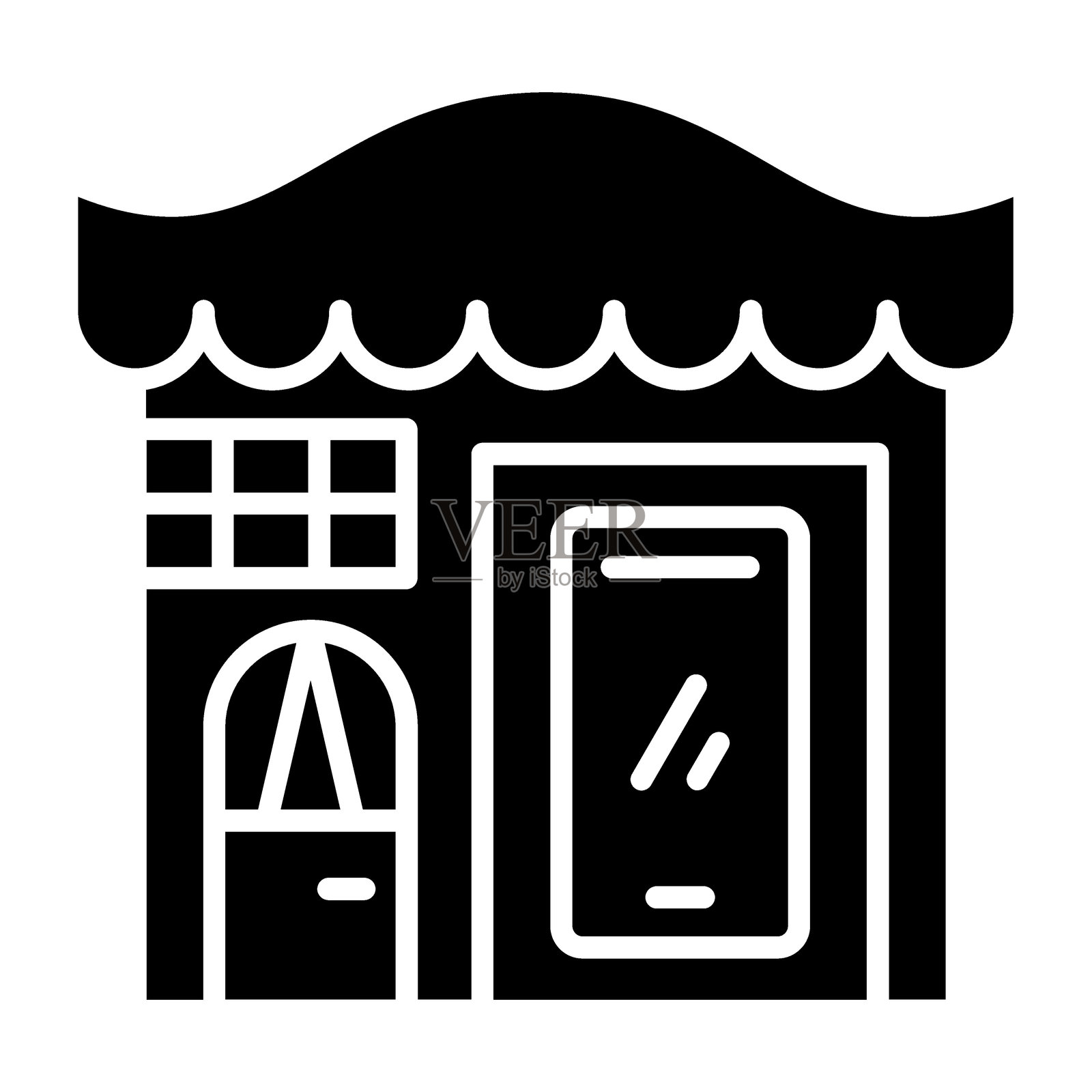 手机商店图标风格插画图片素材