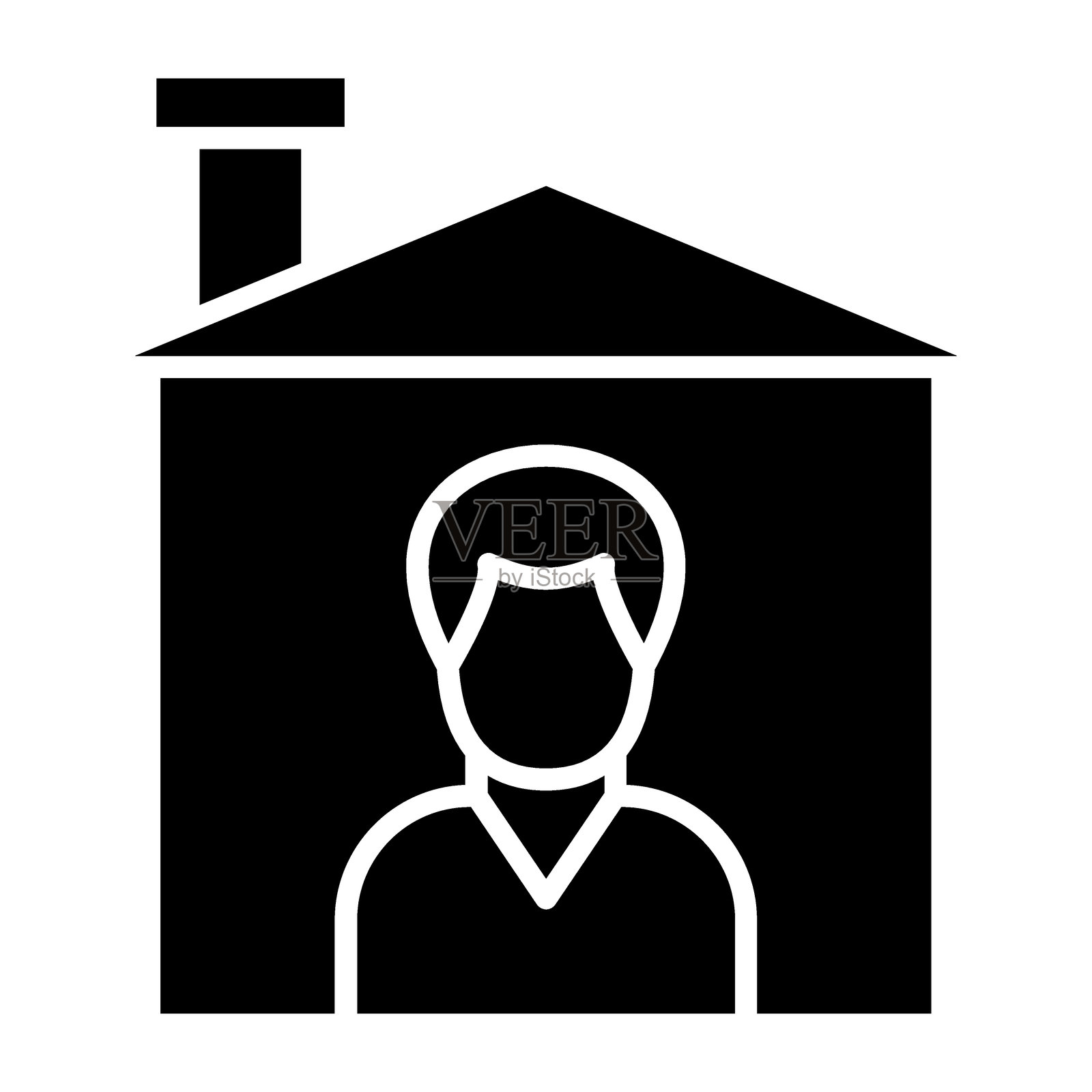 居家图标风格插画图片素材