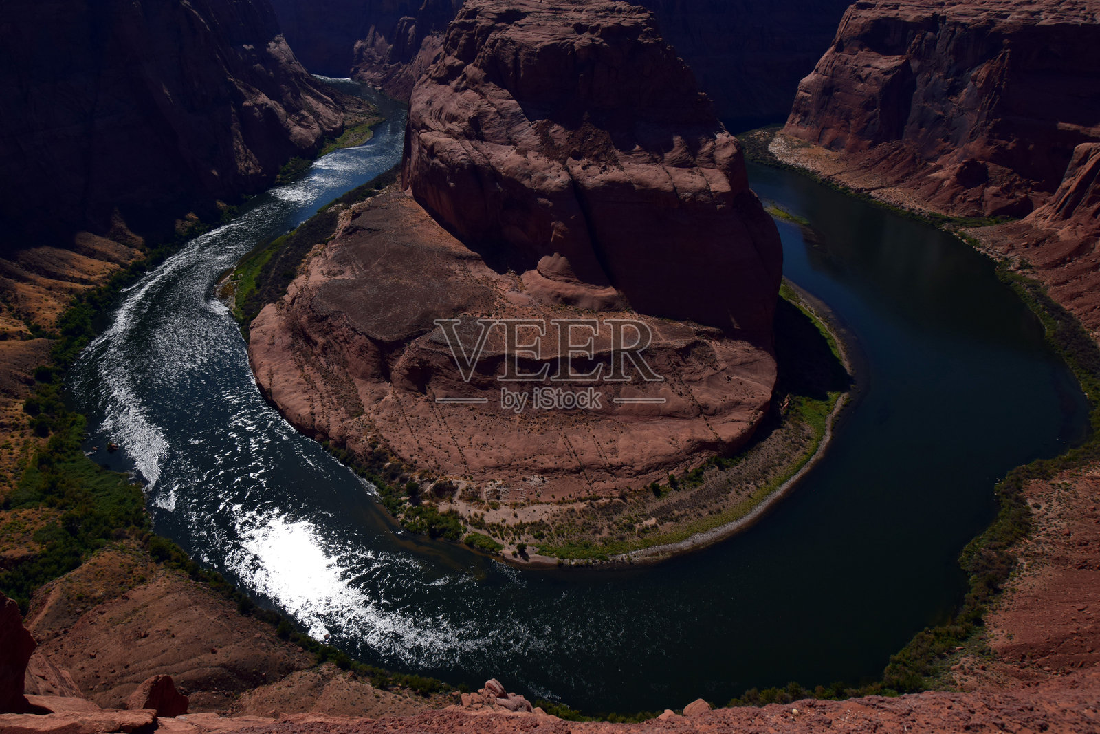 马蹄湾照片摄影图片