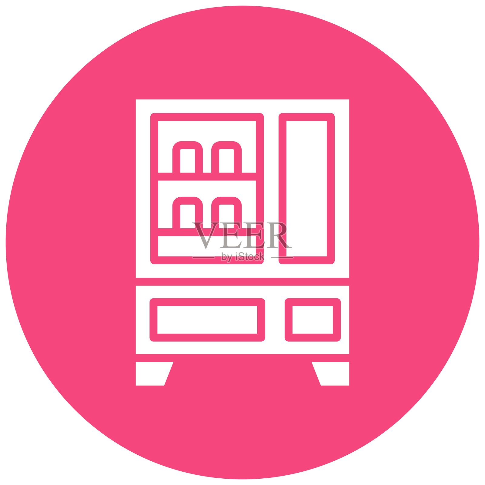 自动售货机矢量图标设计插图插画图片素材