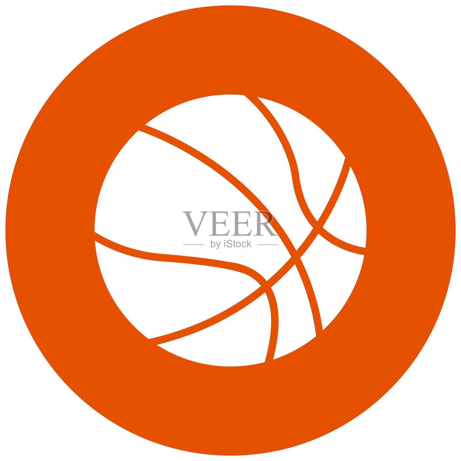 篮球矢量图标设计插图插画图片素材