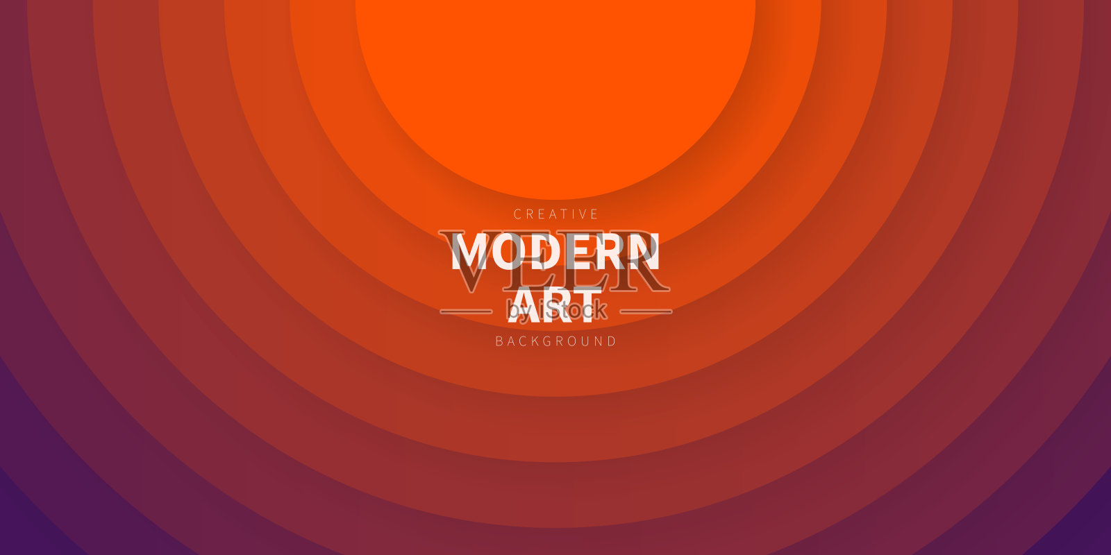 带有圆形和红色渐变的抽象设计——时尚背景插画图片素材