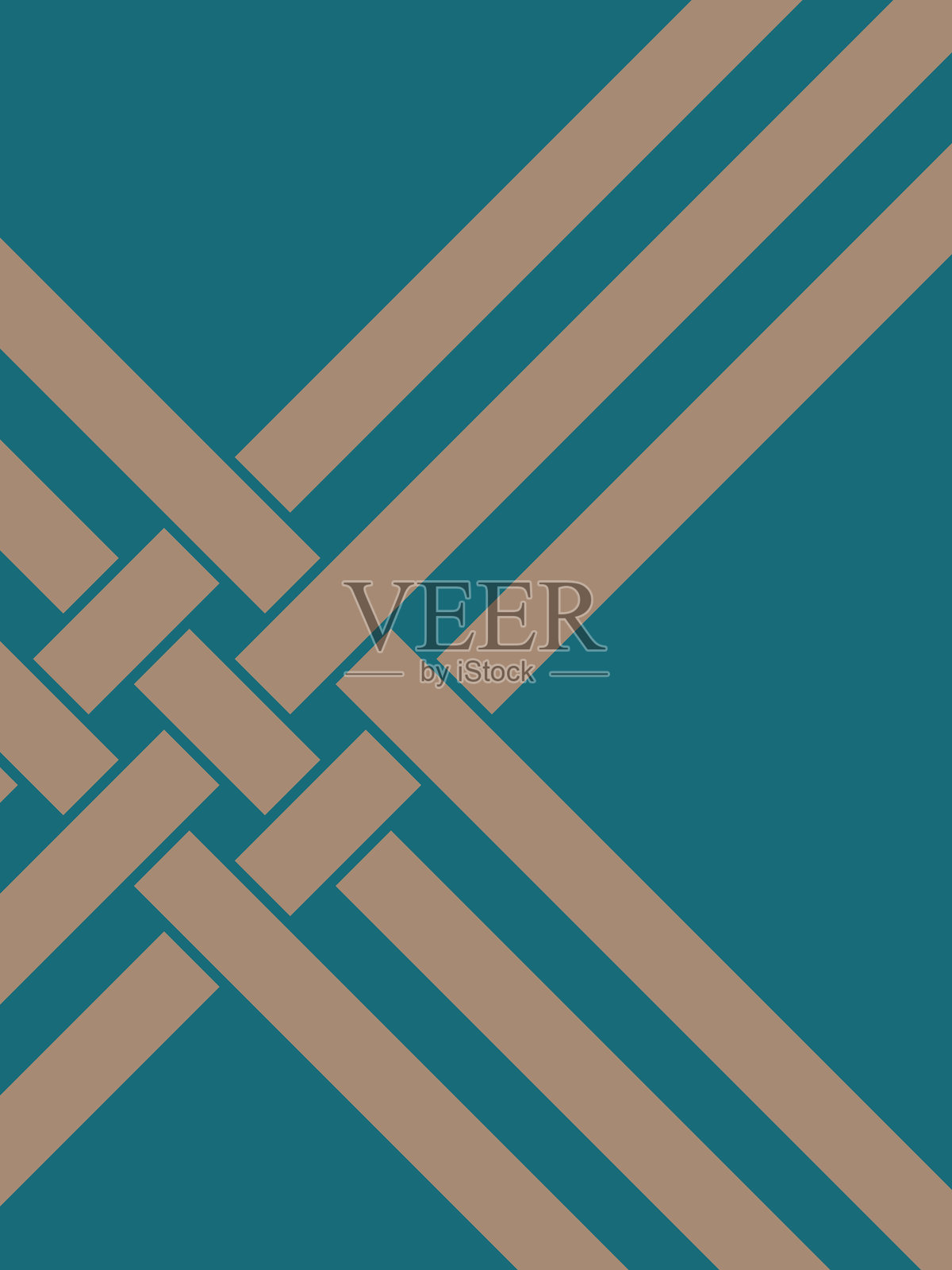 抽象蓝色平面条纹几何图案设计背景插画图片素材