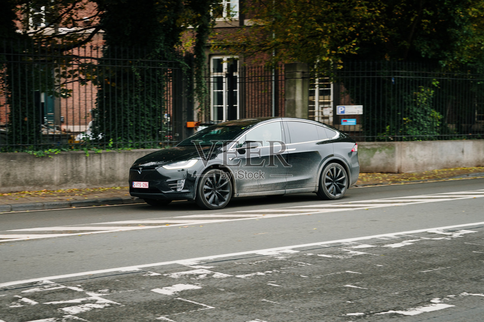 特斯拉 Model X照片摄影图片