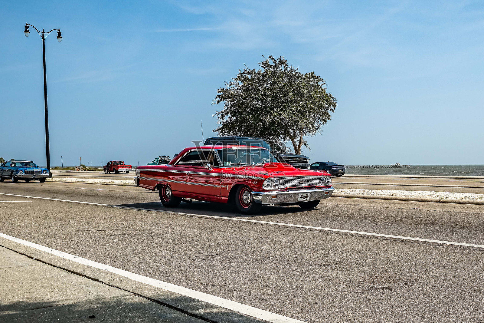 1963年福特银河500两厢硬顶车照片摄影图片