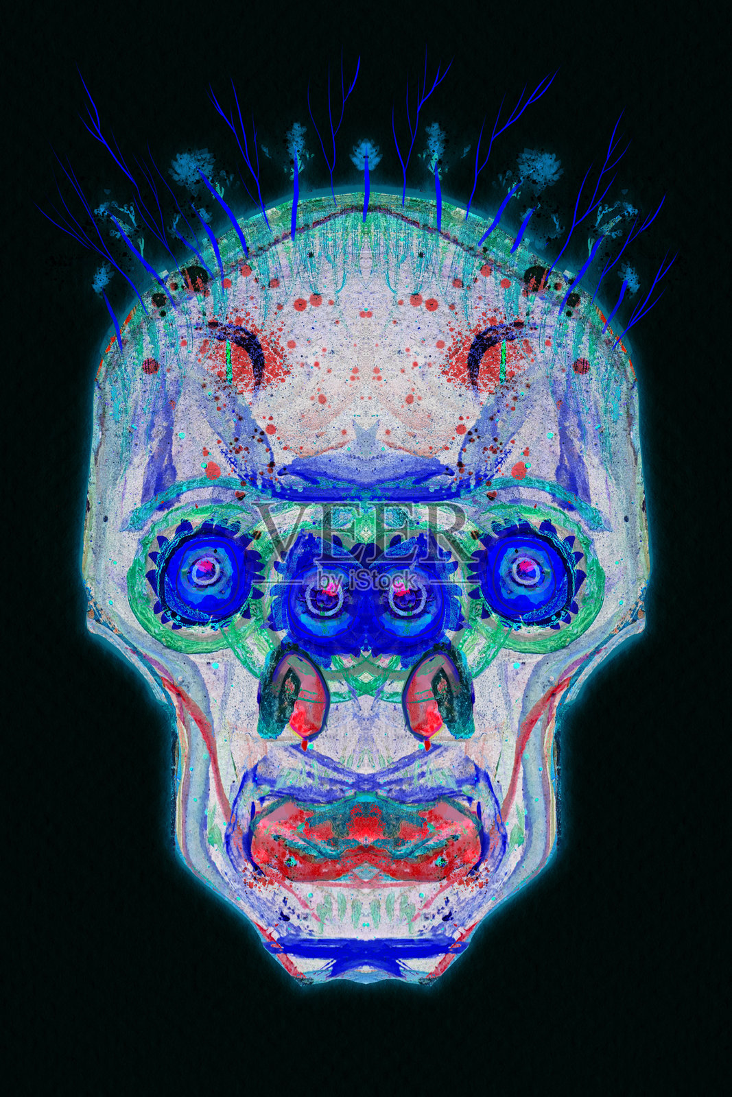 踏入人工智能的宇宙照片摄影图片