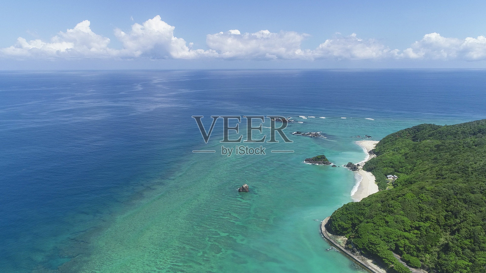 奄美大岛珊瑚礁海洋照片摄影图片