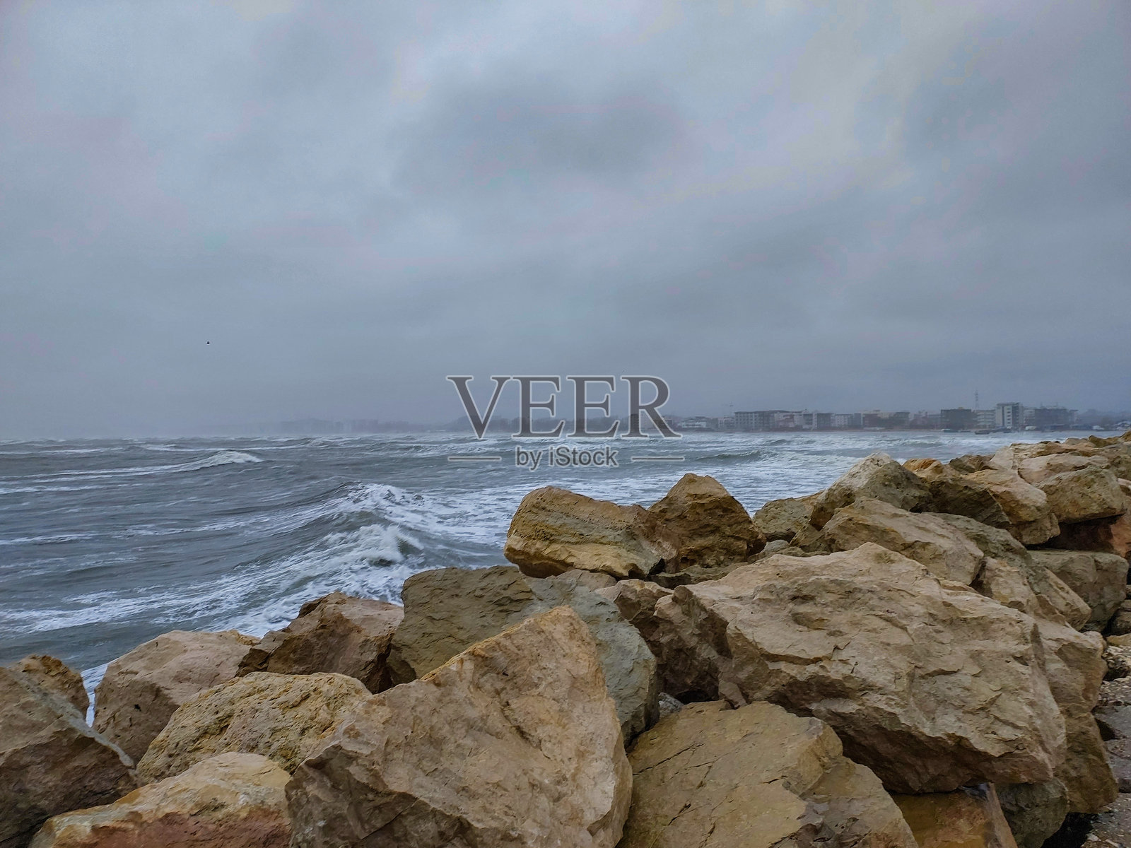 海洋，海岸 - 欧洲，罗马尼亚，康斯坦察地区照片摄影图片