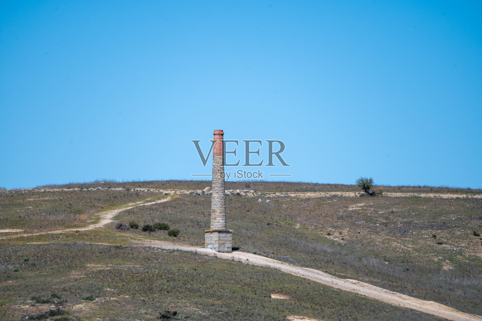 南澳大利亚布拉乡镇的烟囱烟囱照片摄影图片