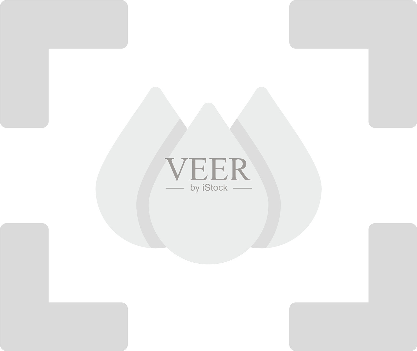 模糊图标插画图片素材