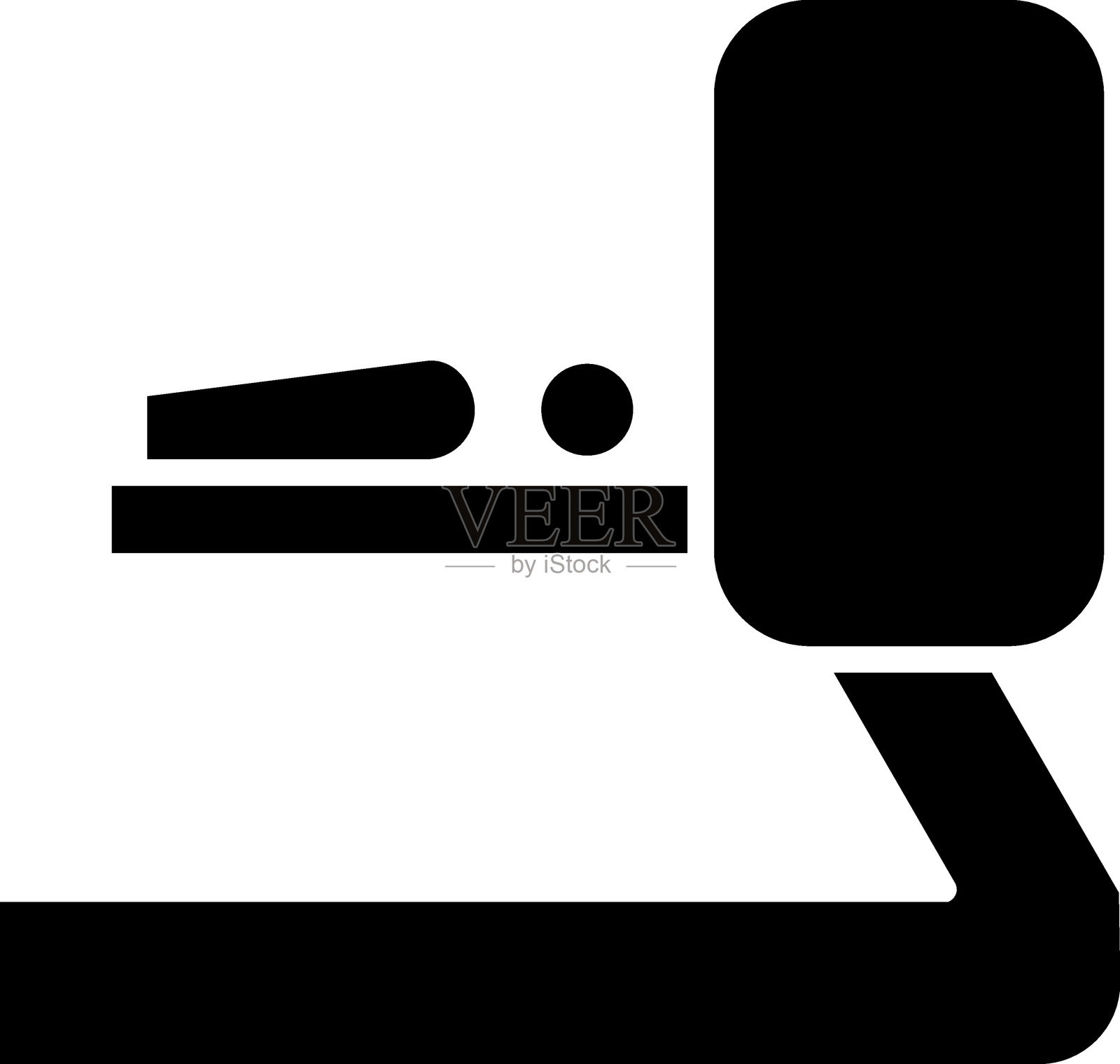 密度测量图标风格插画图片素材