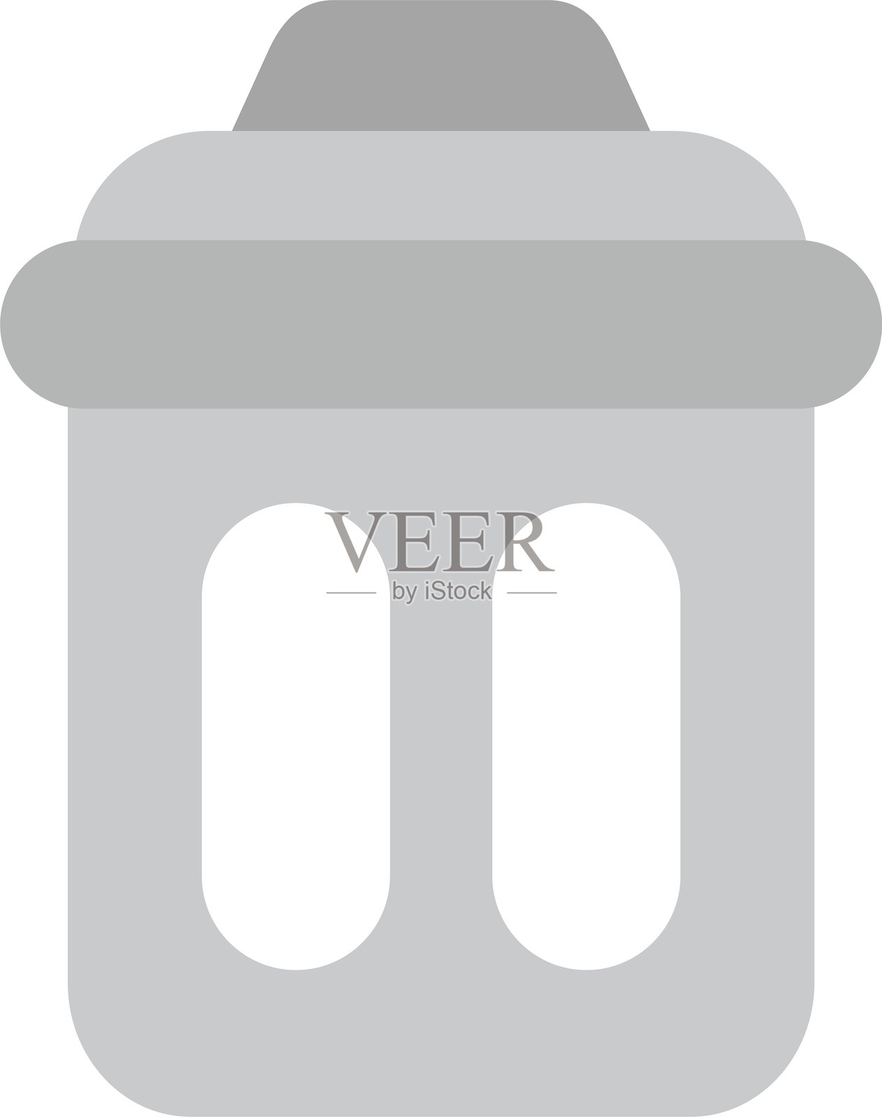 垃圾桶图标插画图片素材