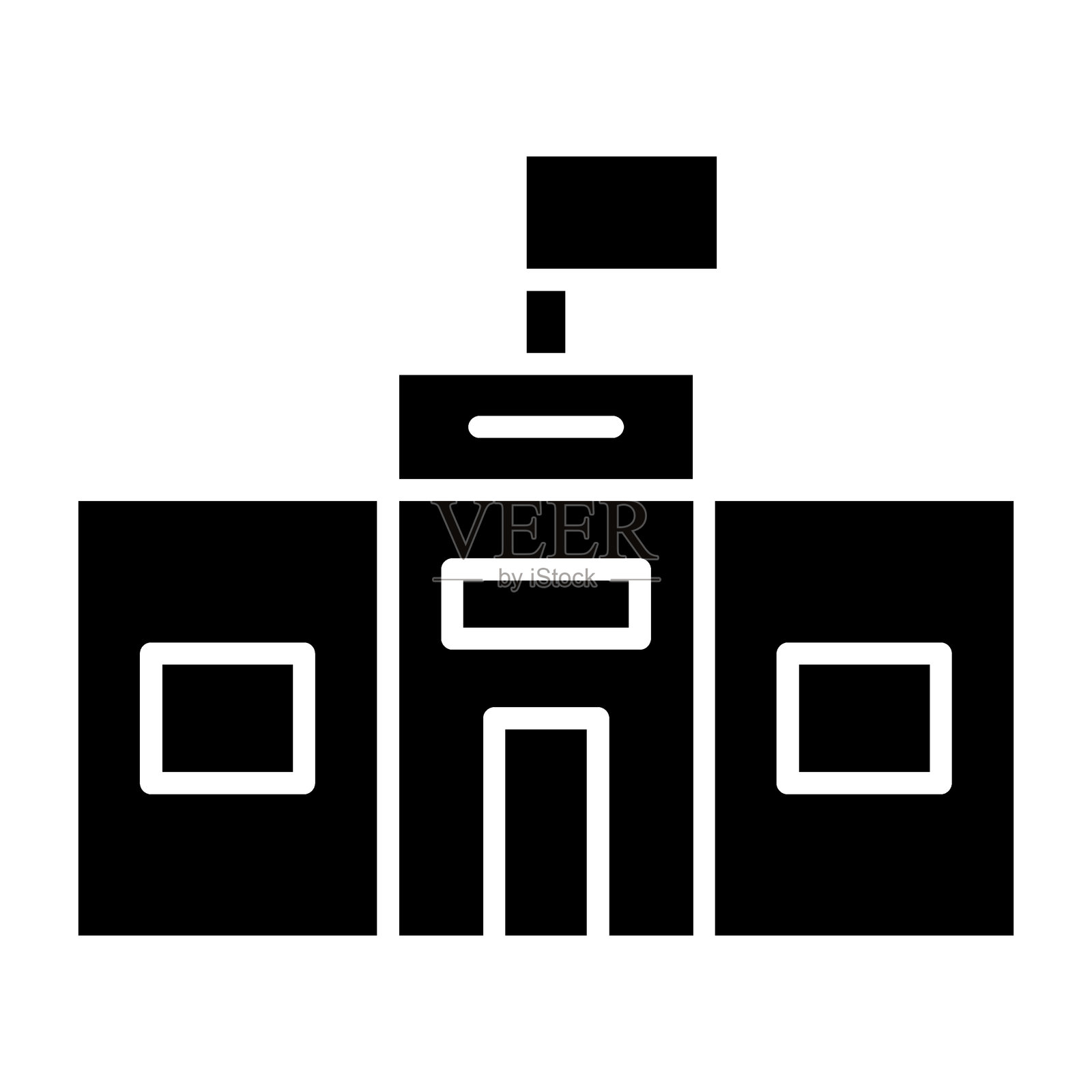 大学图标风格插画图片素材