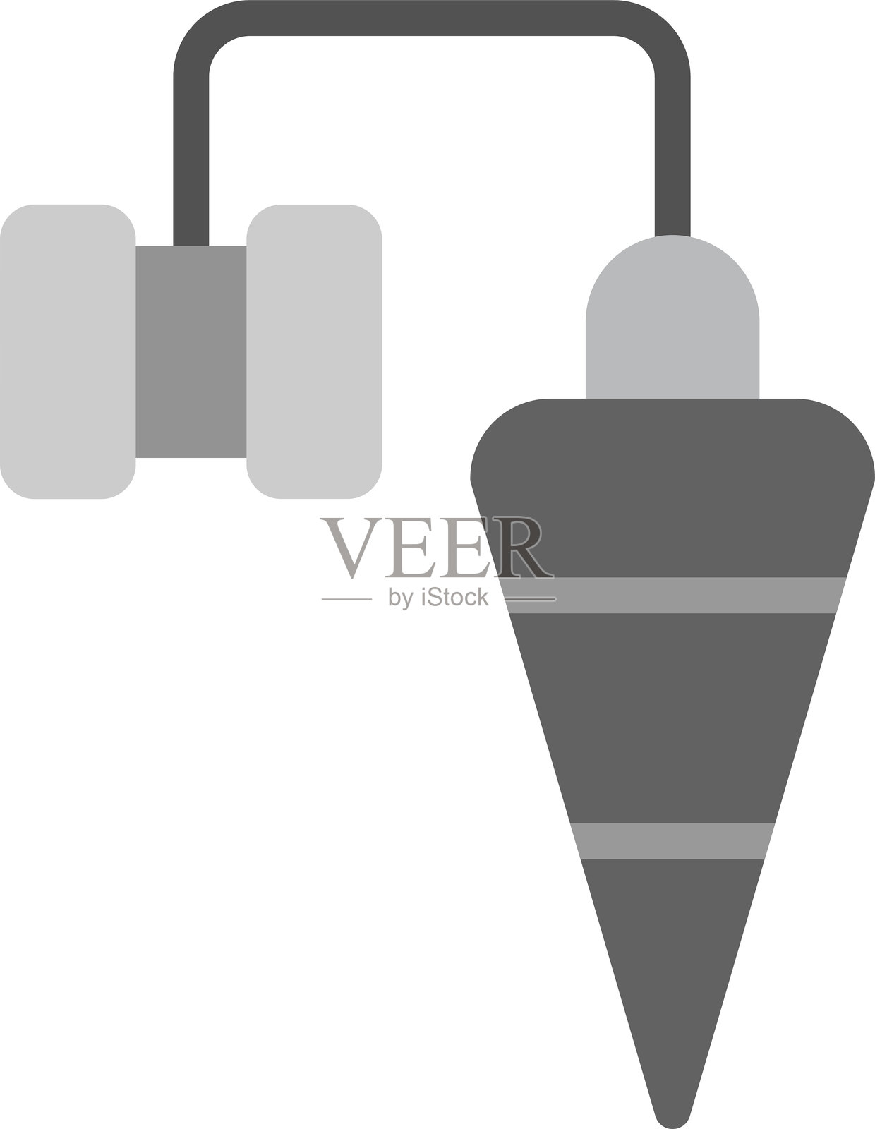 铅锤图标插画图片素材