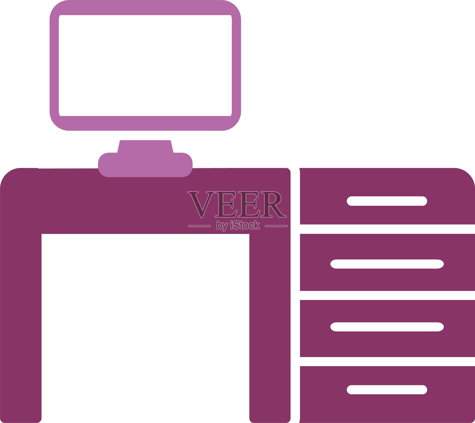 桌面图标（双色）插画图片素材