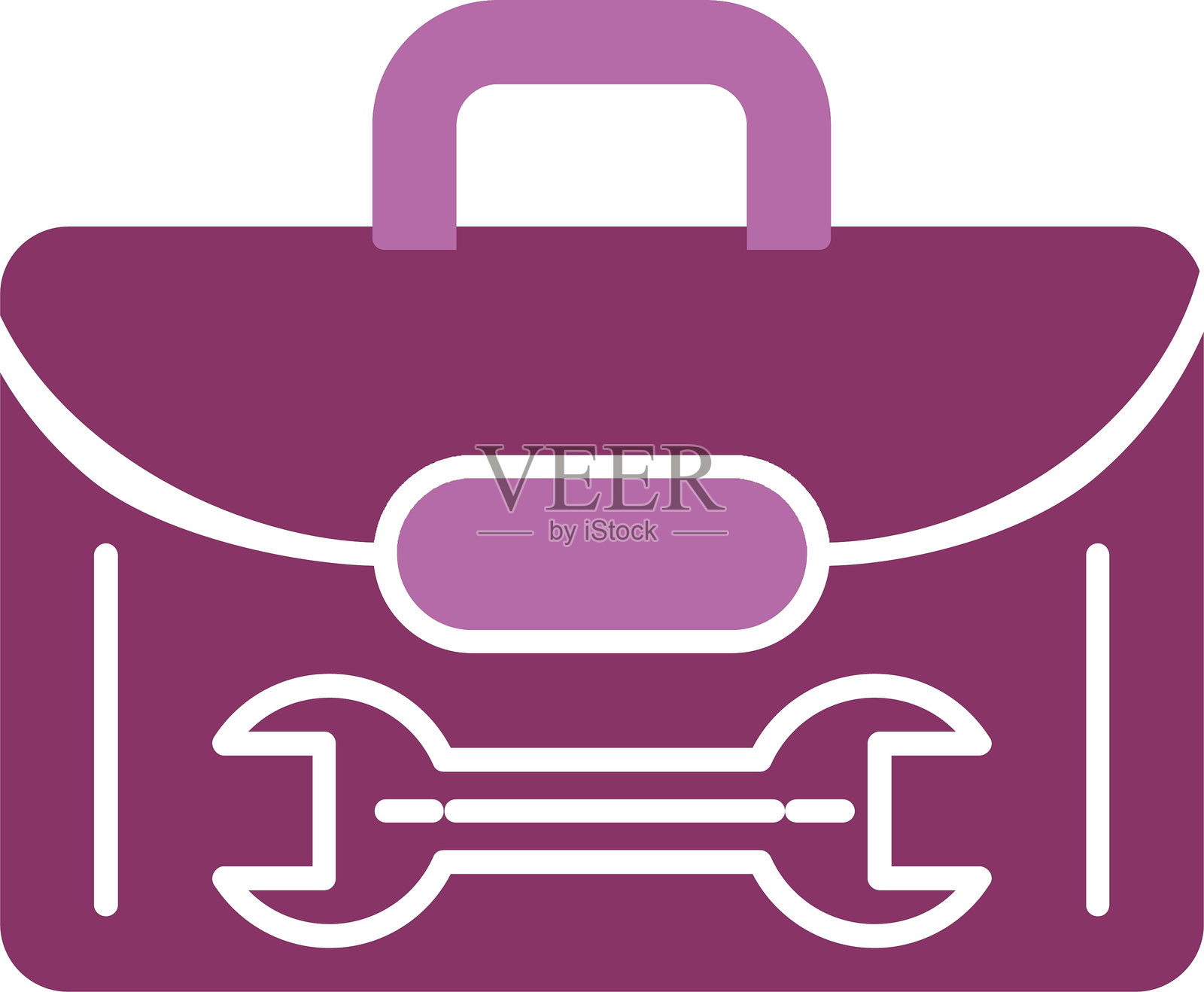 工具箱图标（双色）插画图片素材