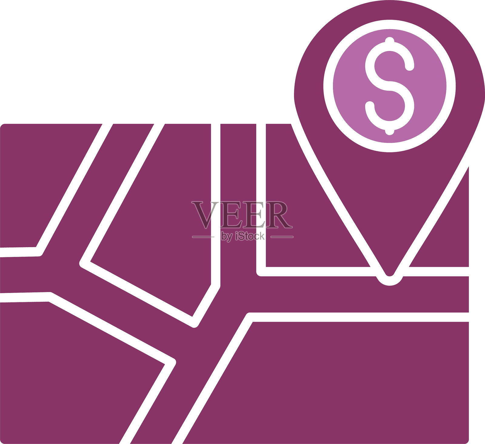 现金点图标双色设计插画图片素材