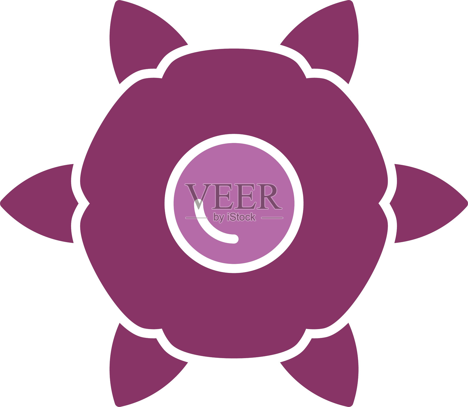 皇家符号双色图标插画图片素材