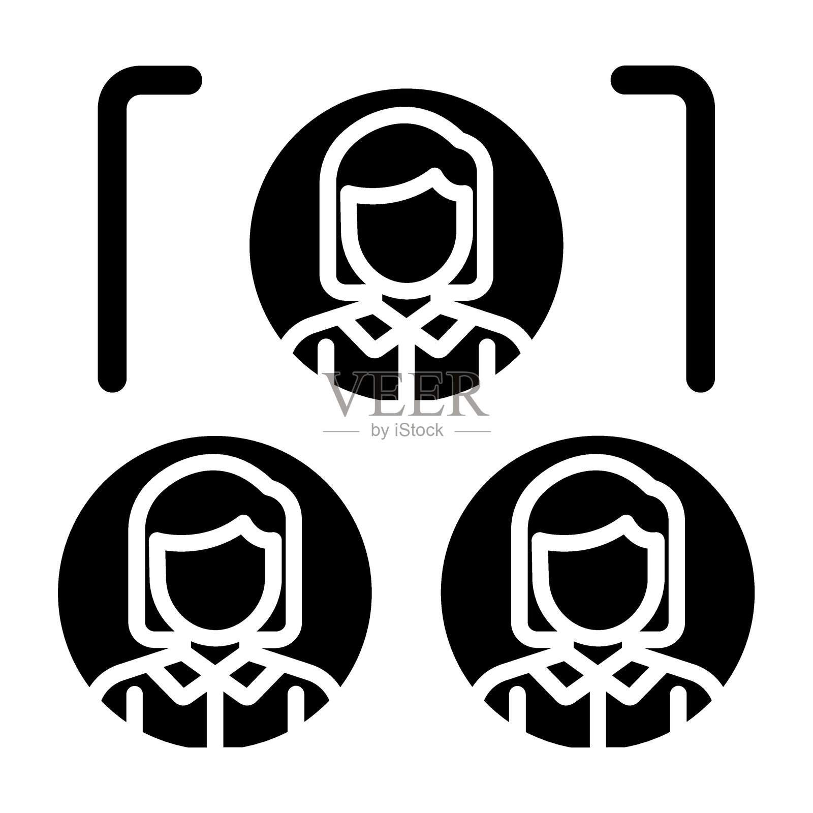 工作委派图标风格插画图片素材