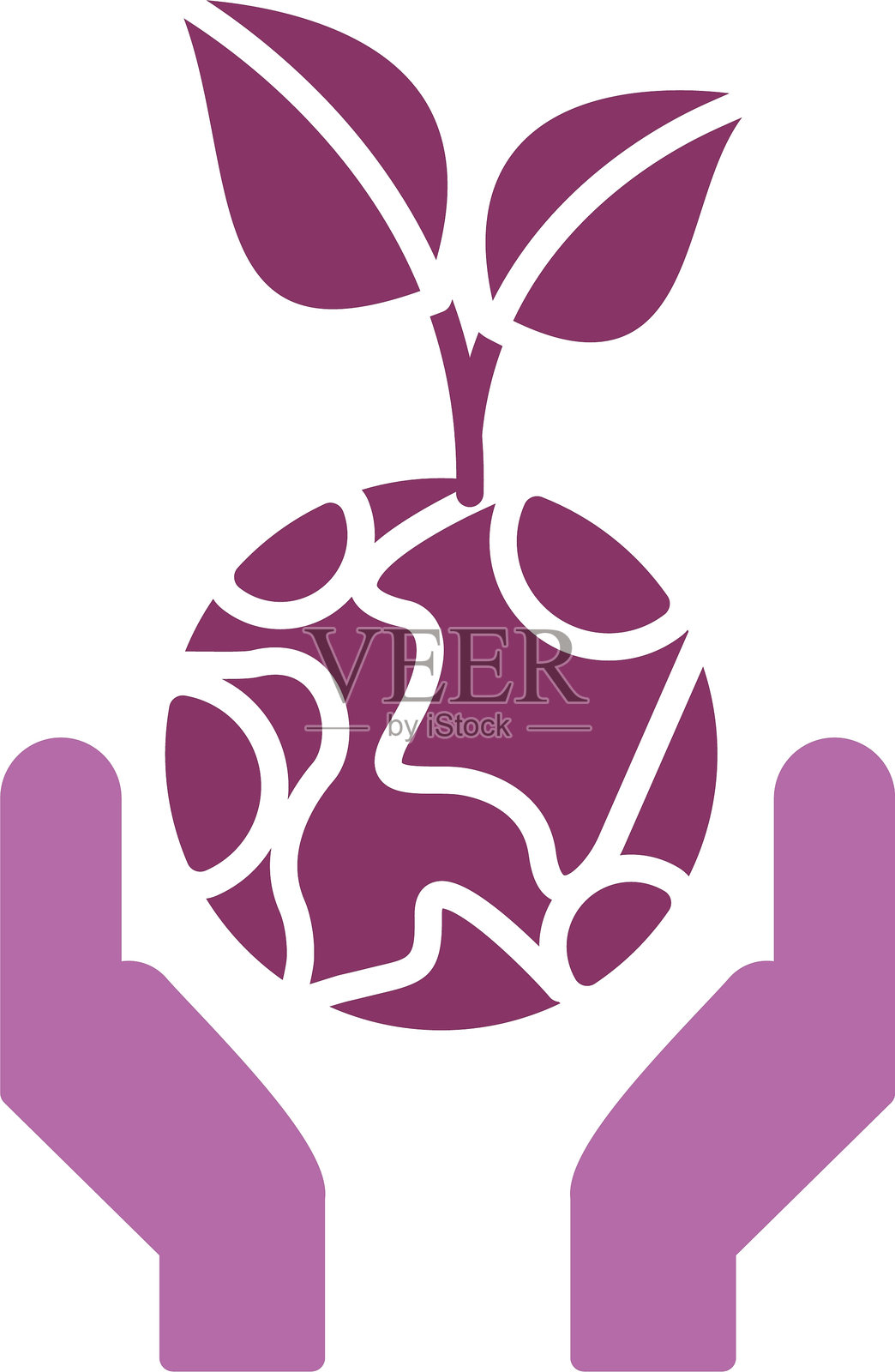 可持续发展图标双色图标插画图片素材