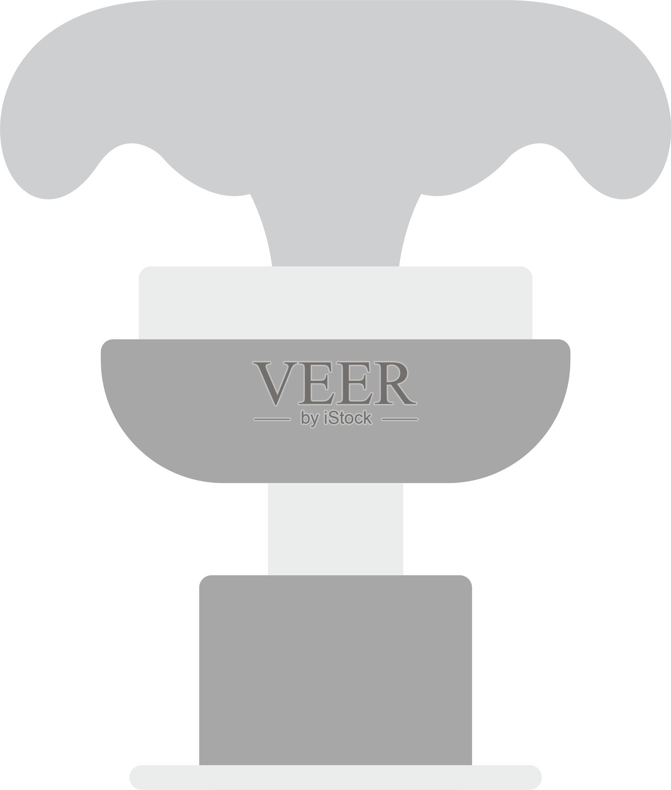 喷泉图标插画图片素材