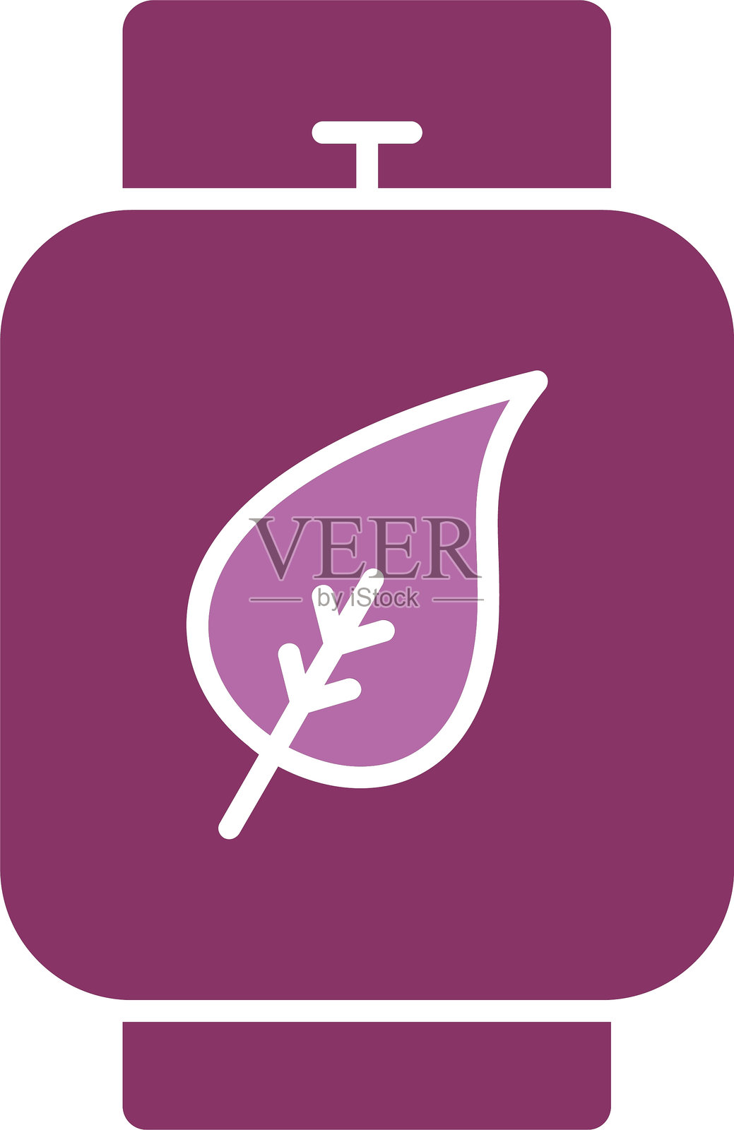 生物气体图标双色图标插画图片素材