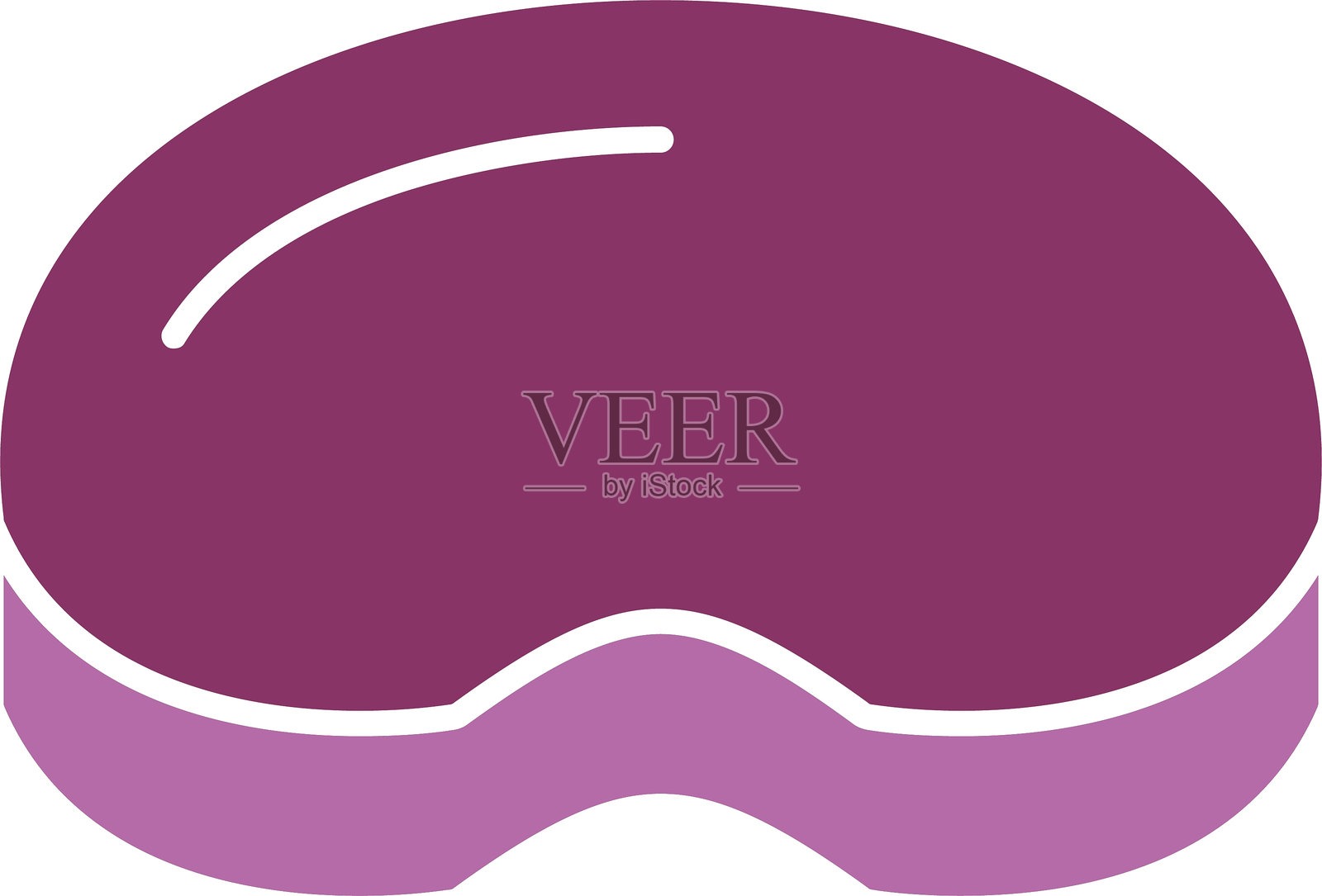 牛排图标（双色）插画图片素材