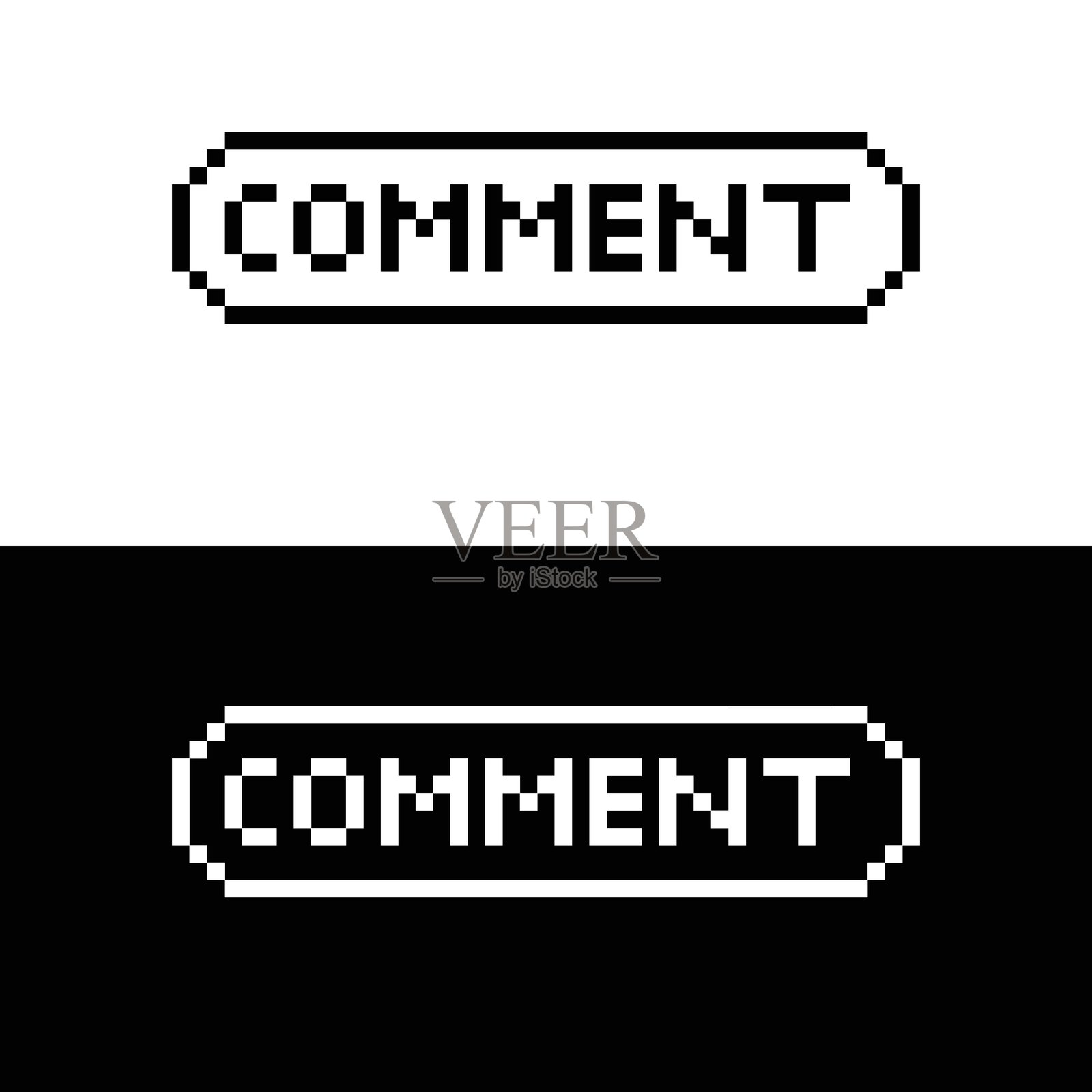 如何按钮8位文本插画图片素材