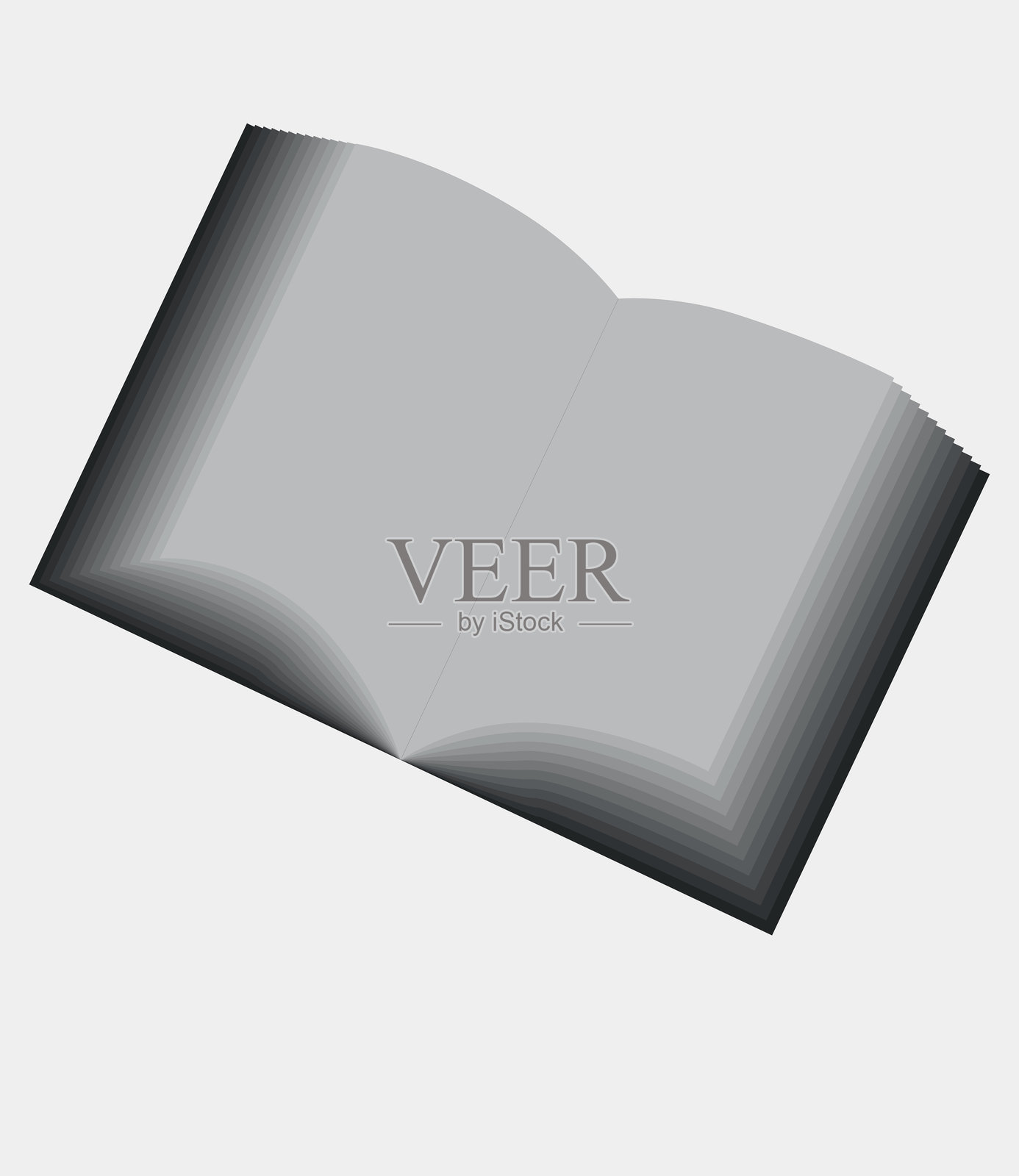 灰色书本材质图案插图插画图片素材