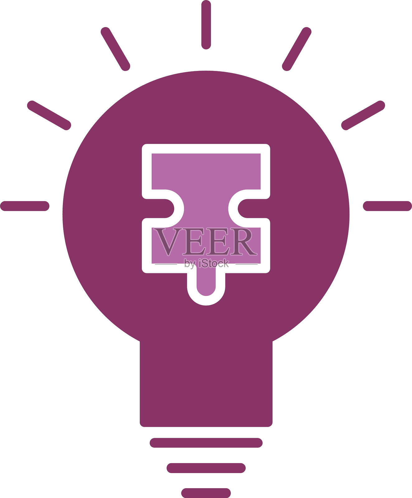 解决方案图标双色图标插画图片素材