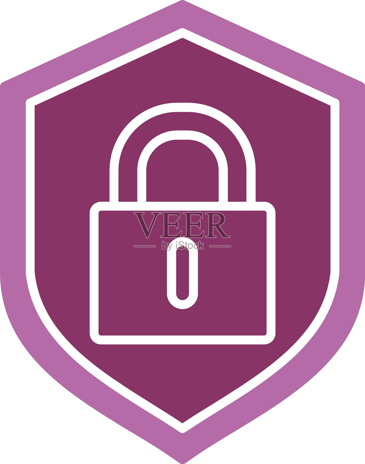 锁插画图片素材