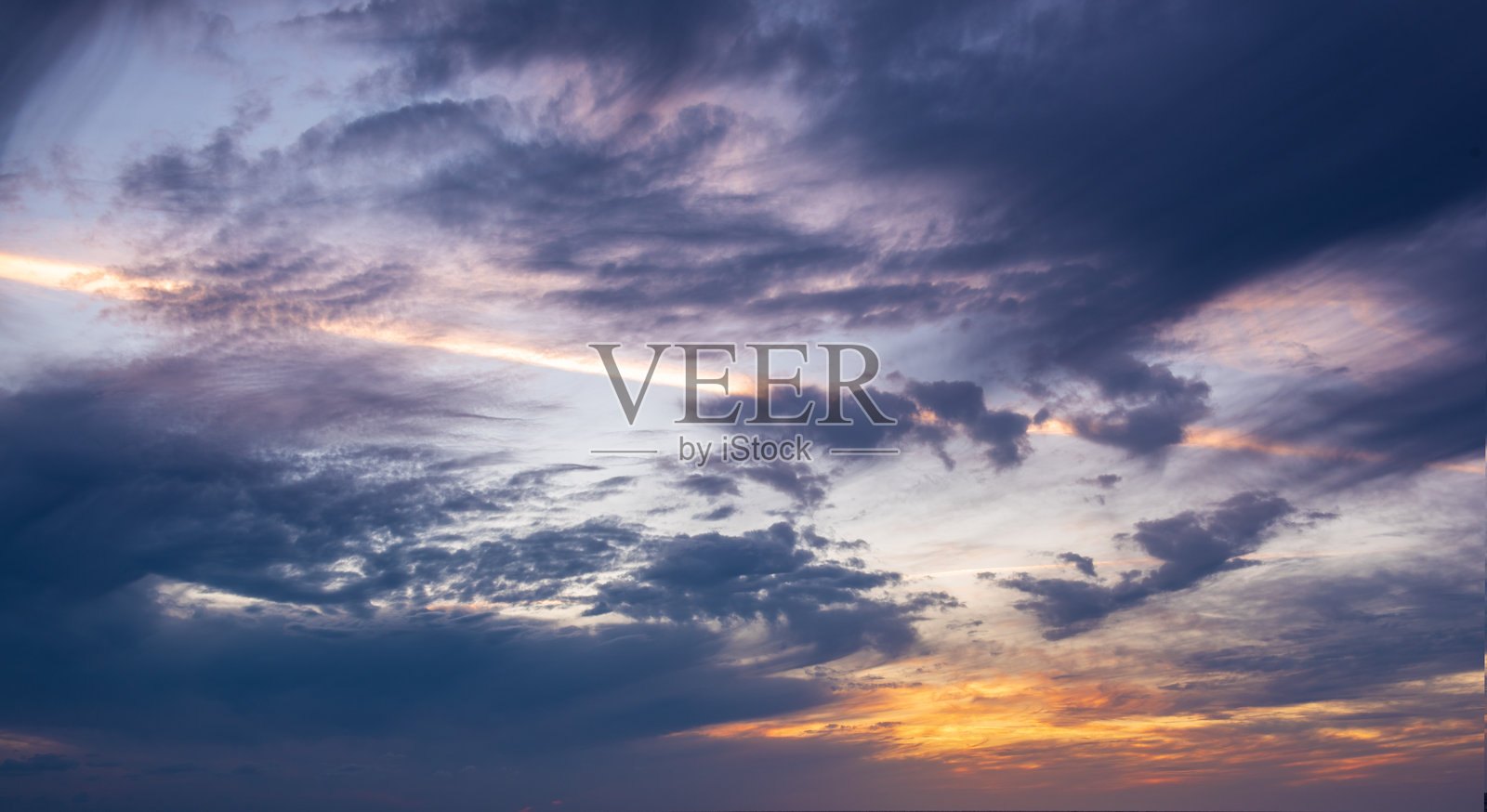 日落天空图案照片摄影图片