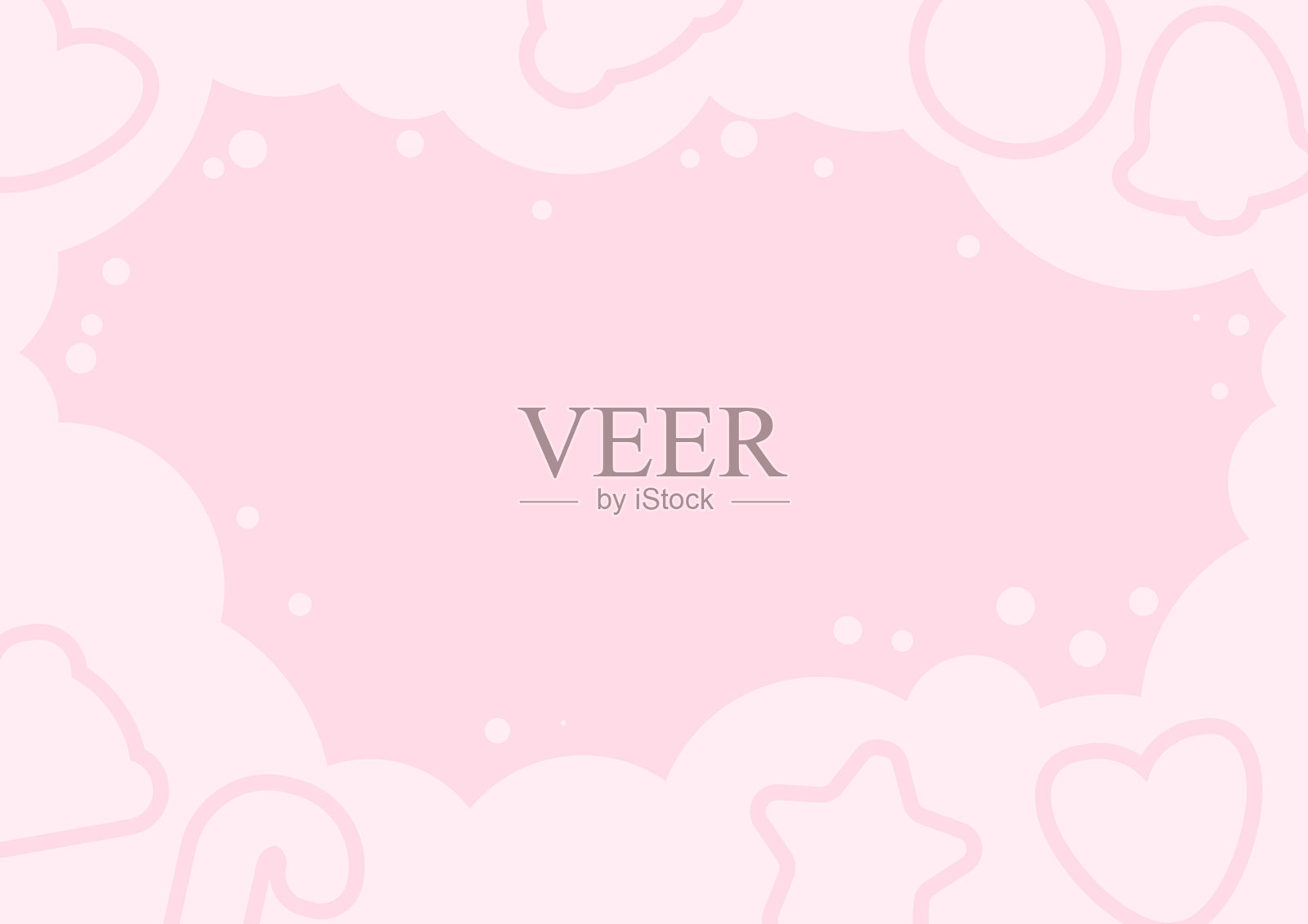 姜饼背景插画图片素材