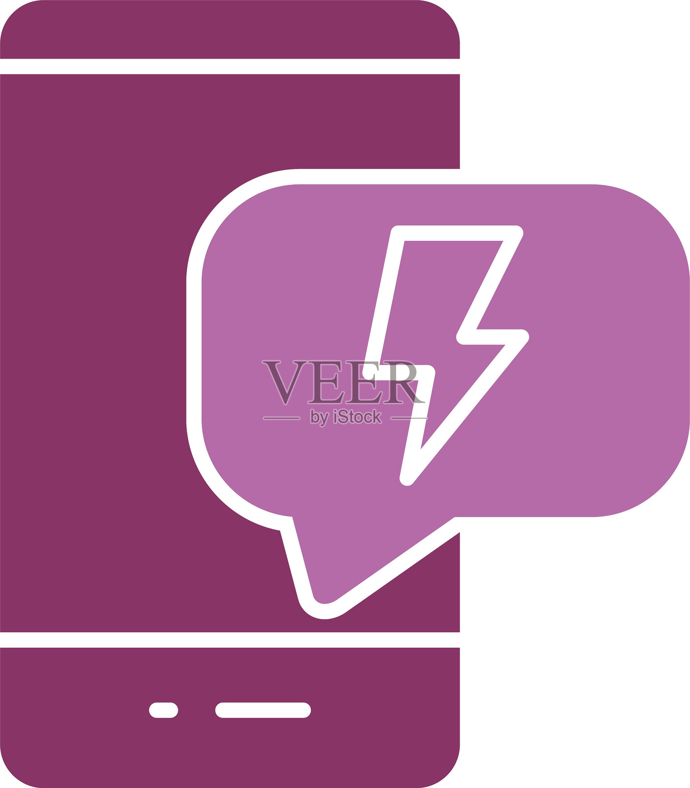 即时图标双色设计插画图片素材