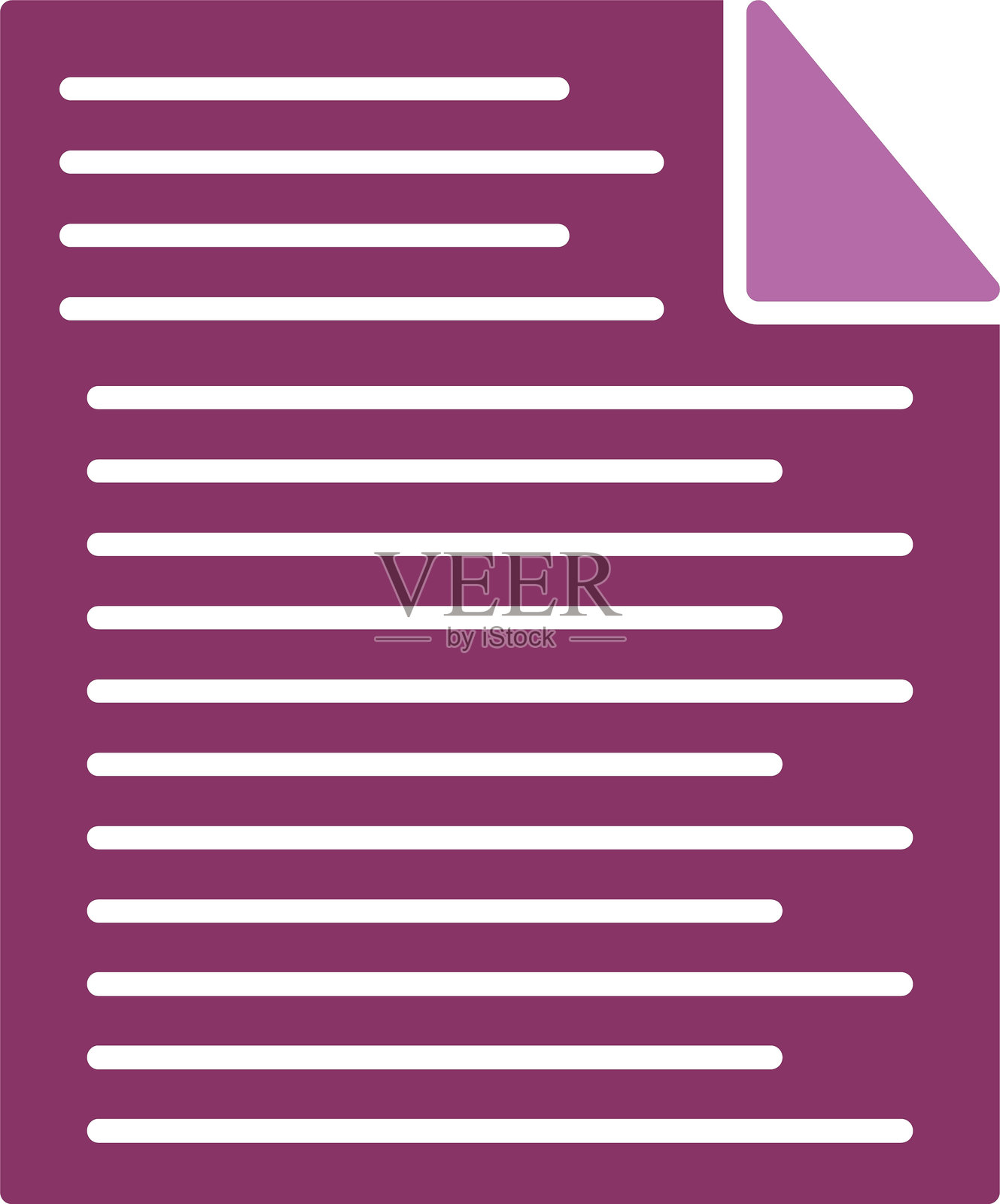 文件图标双色设计插画图片素材