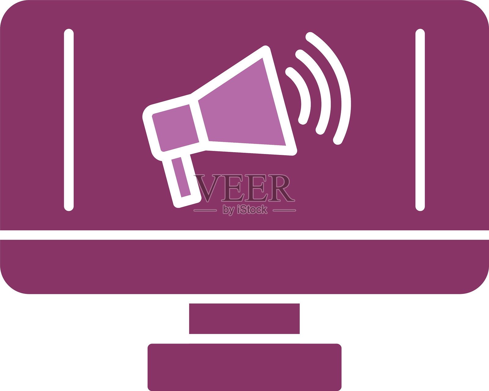 数字营销图标双色图形插画图片素材