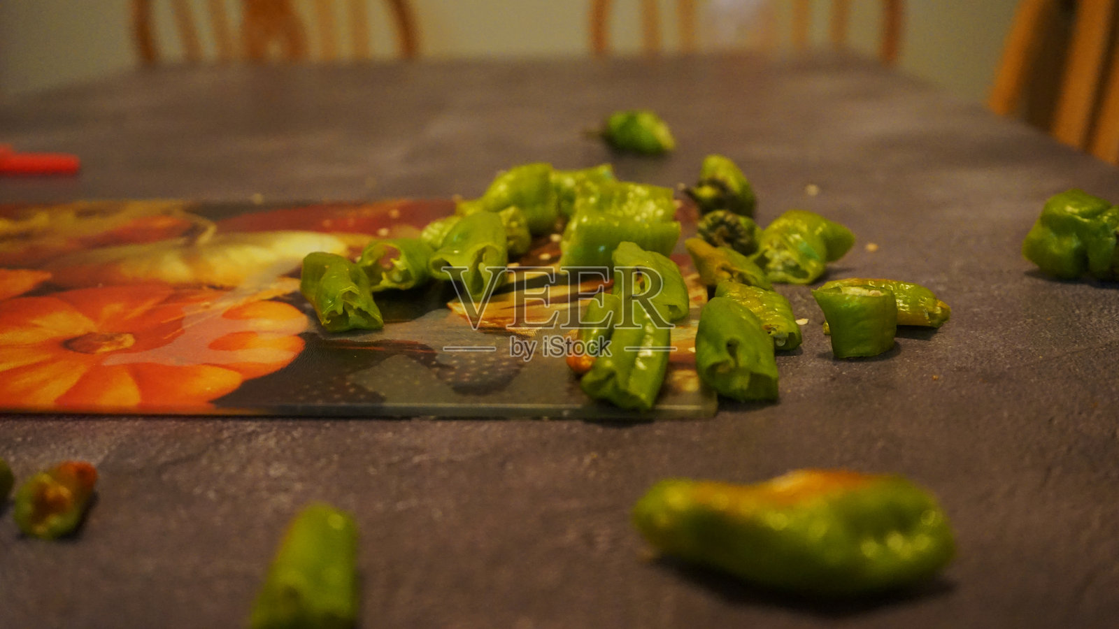 下午在家准备的食物照片摄影图片