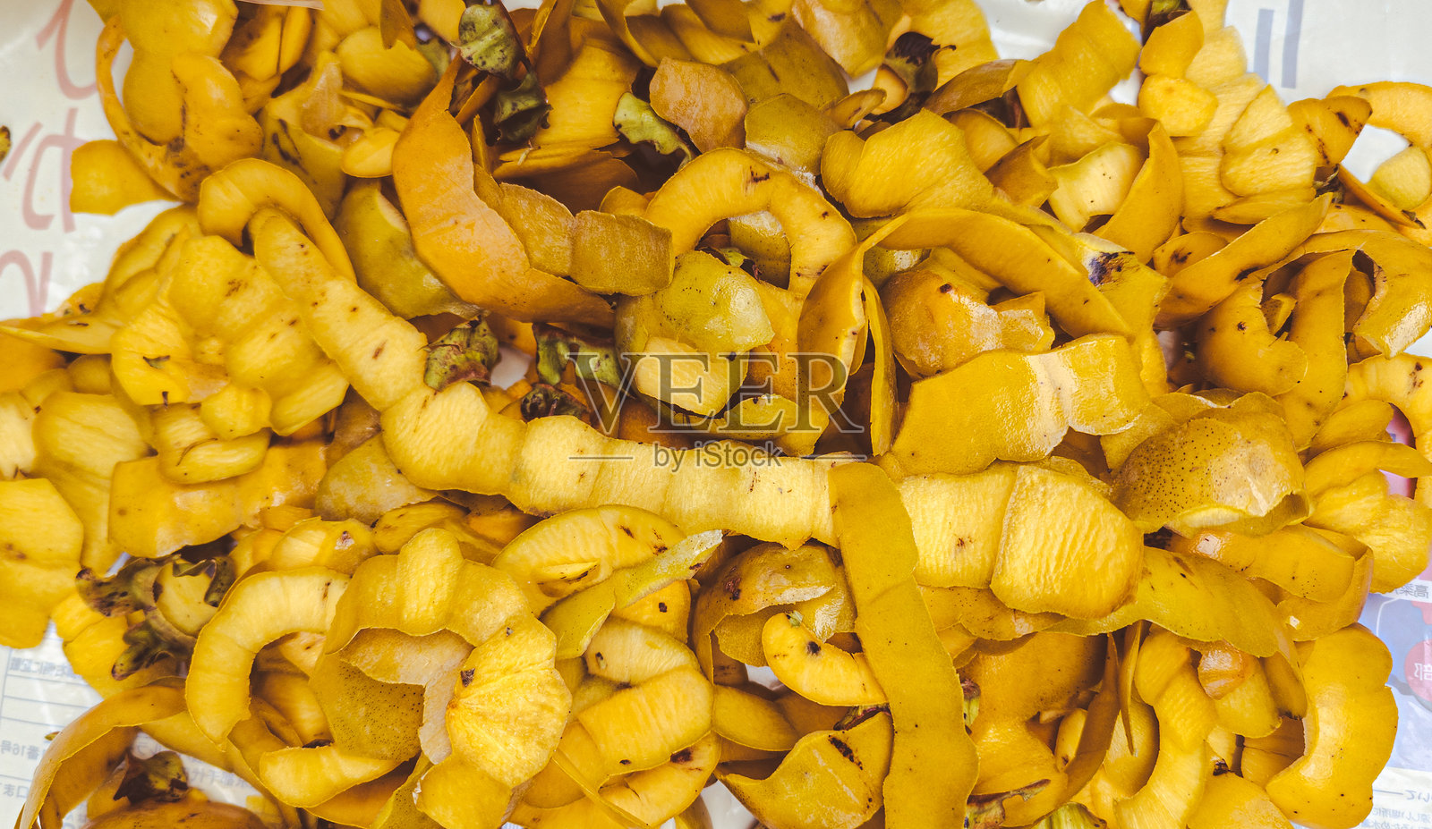 柿子皮照片摄影图片