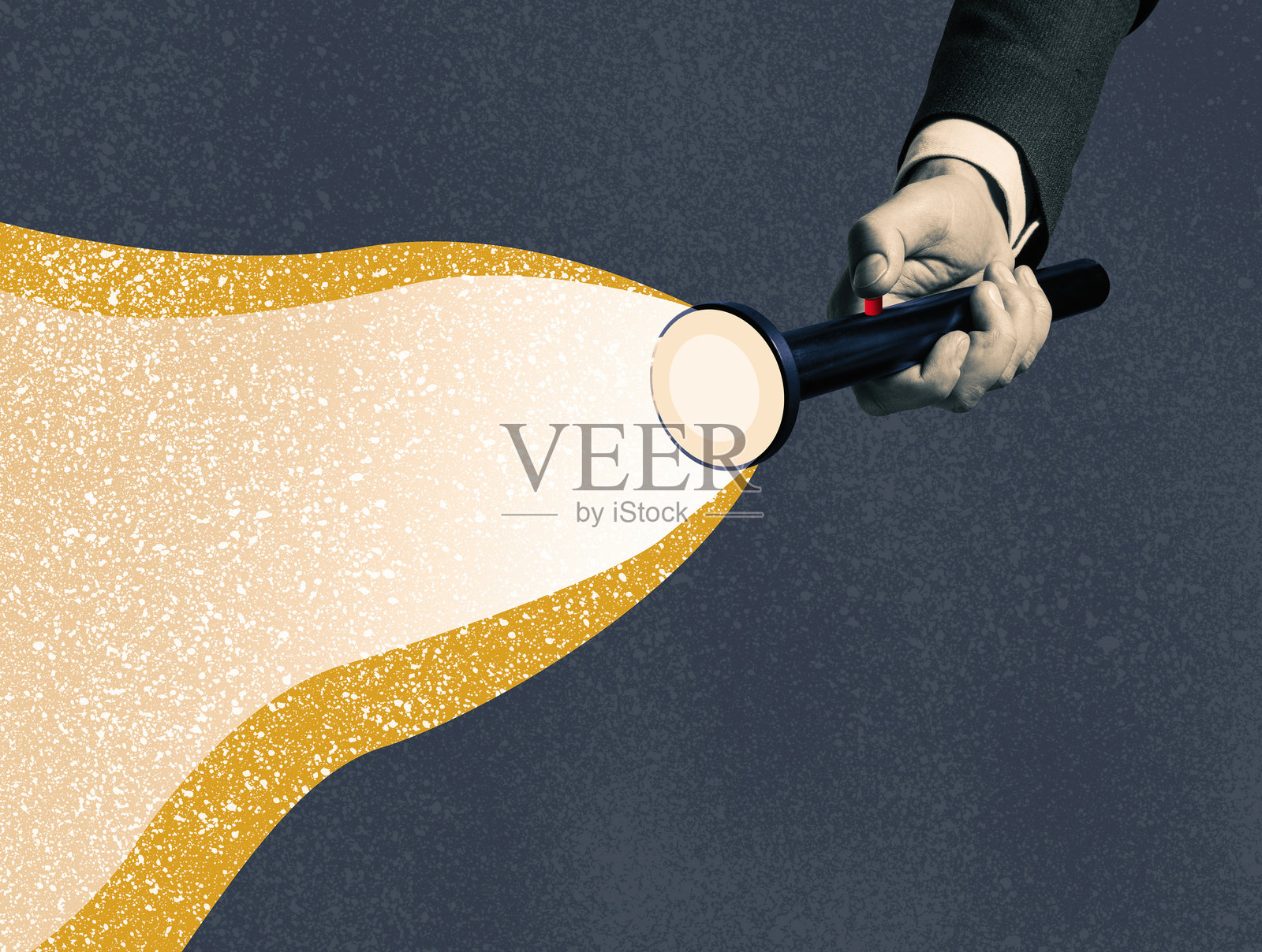 黑暗中的一缕光线。照片摄影图片