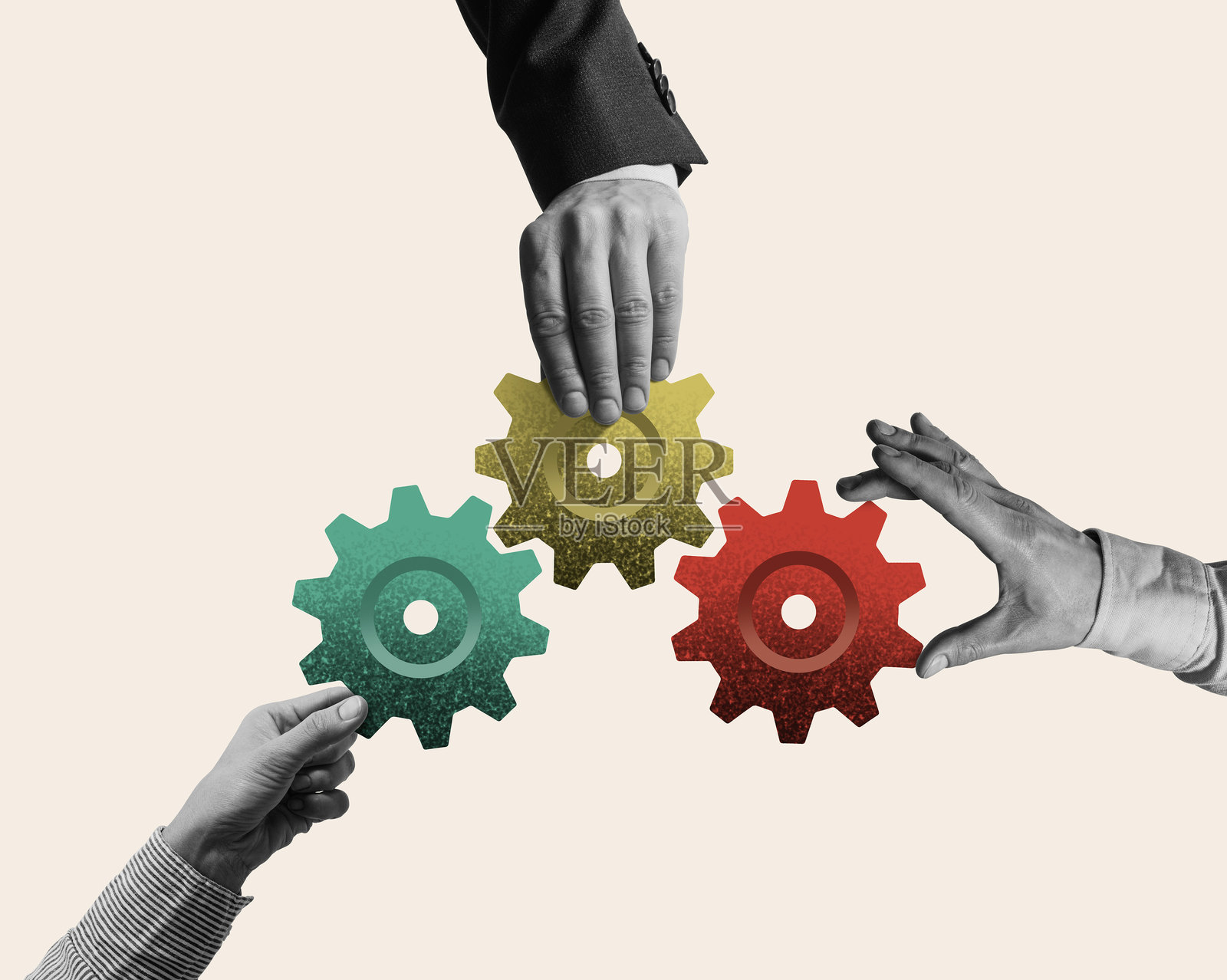 连贯性和协调性的概念。照片摄影图片