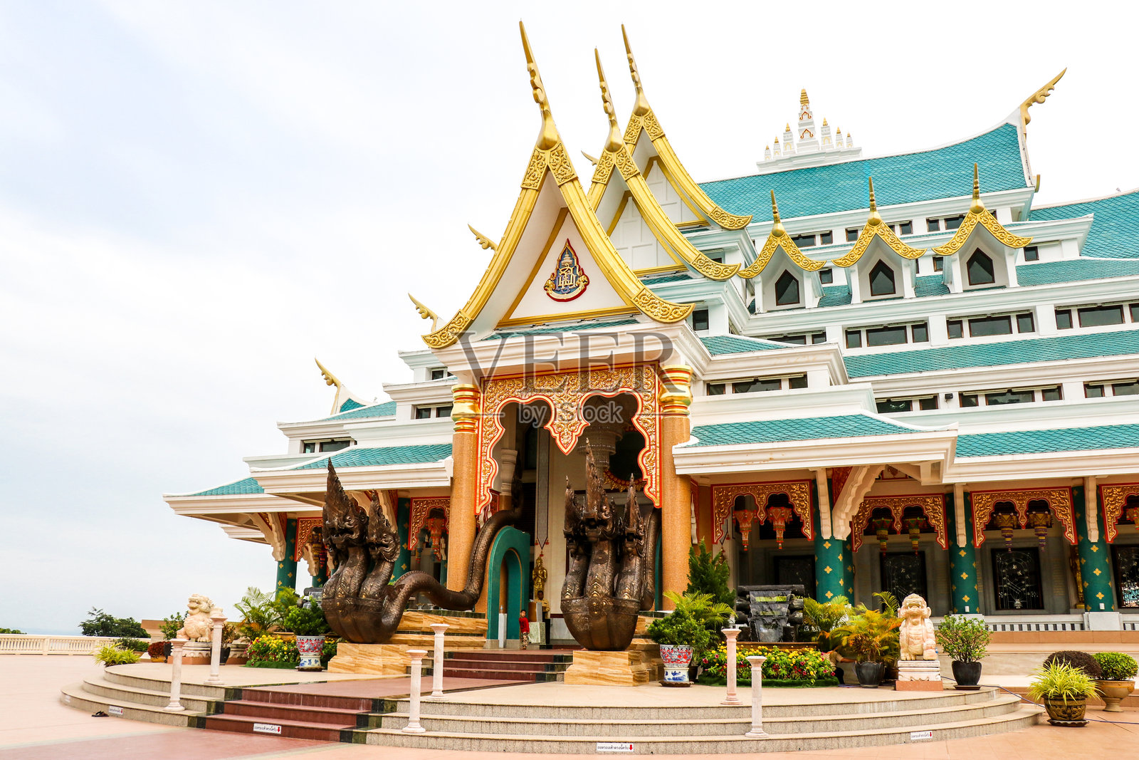 泰国乌隆他尼的帕普孔寺照片摄影图片