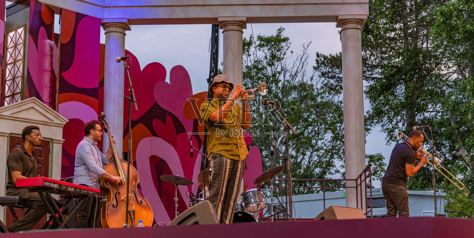 保护大厅爵士乐队照片摄影图片