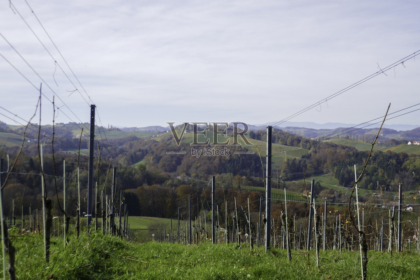 奥地利南施蒂利亚的秋天照片摄影图片