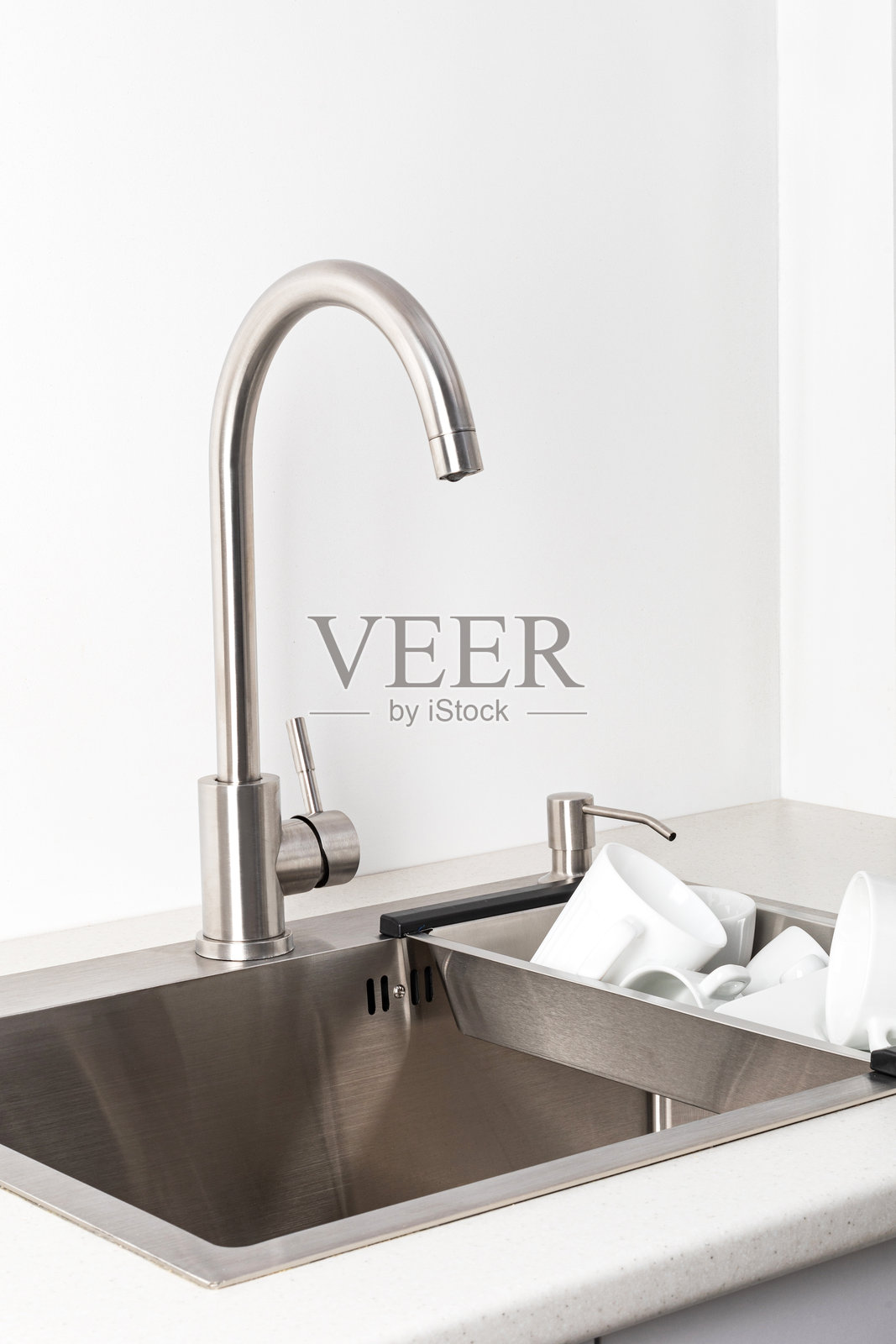 厨房水槽照片摄影图片