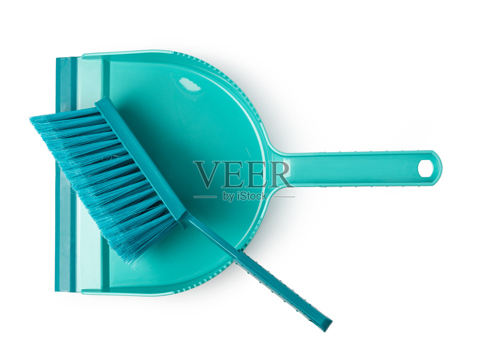 哭泣的刷子和簸箕照片摄影图片