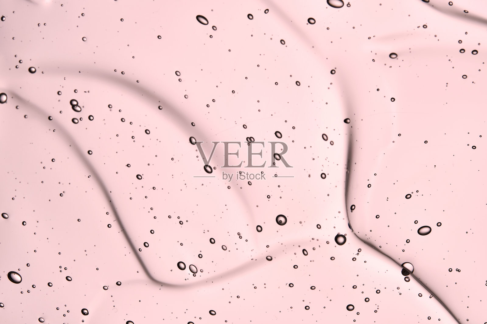 发胶或面部透明质酸凝胶的质地。照片摄影图片