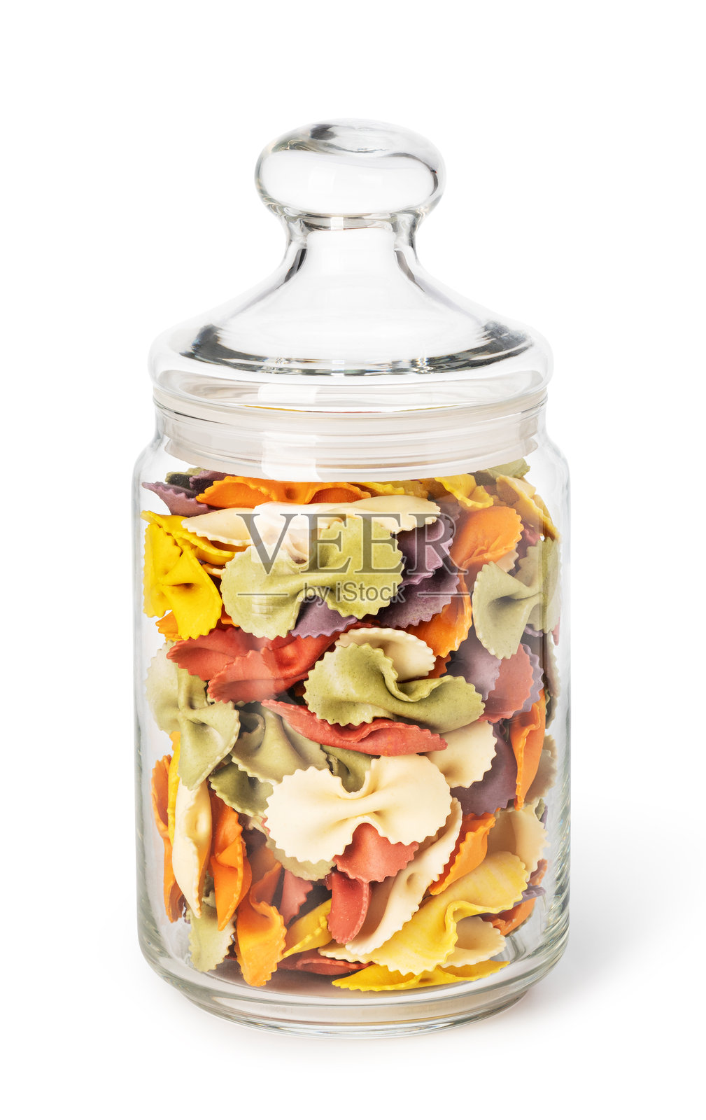 干意大利面 蝴蝶面照片摄影图片