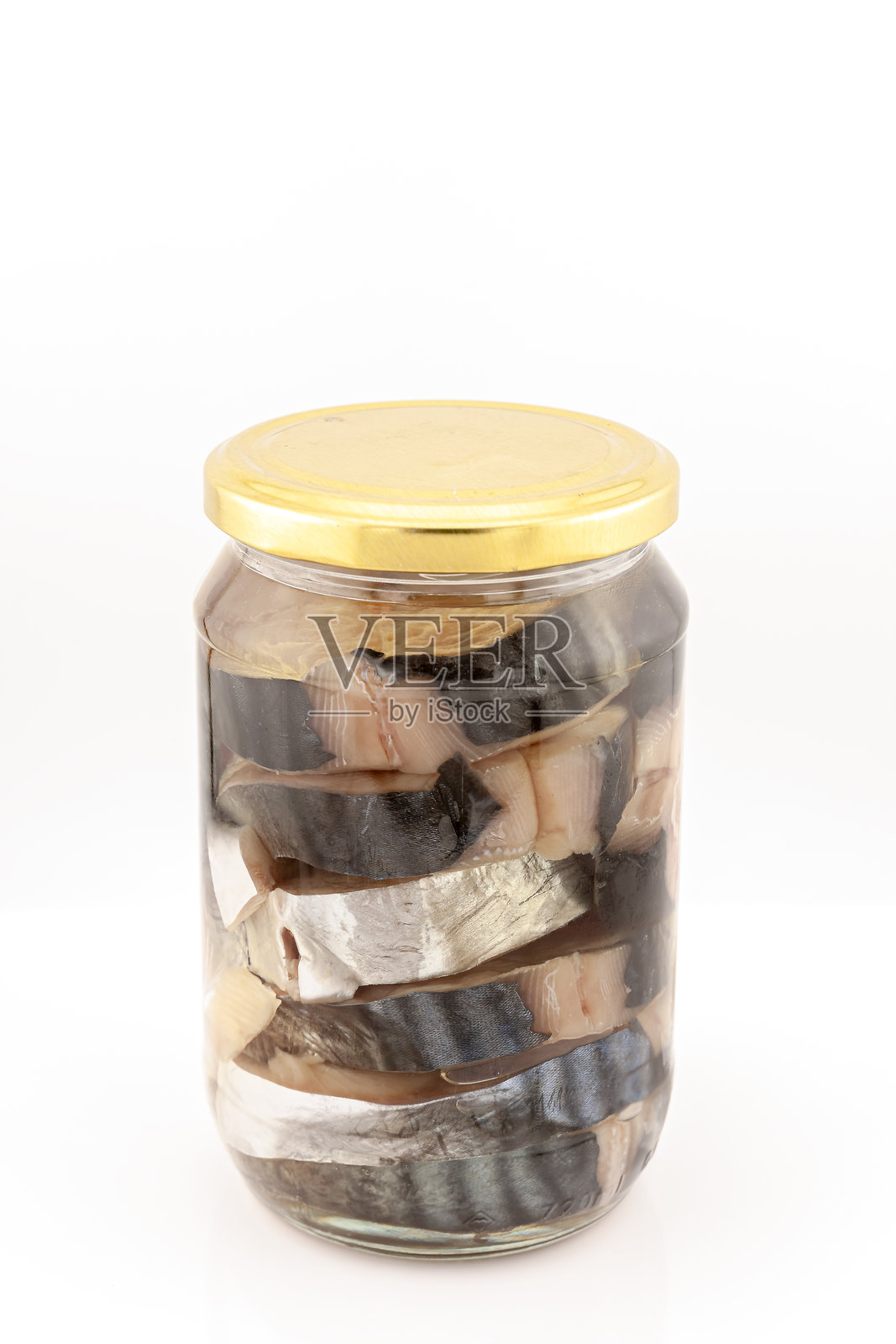 盐渍 bonito 油腌制照片摄影图片