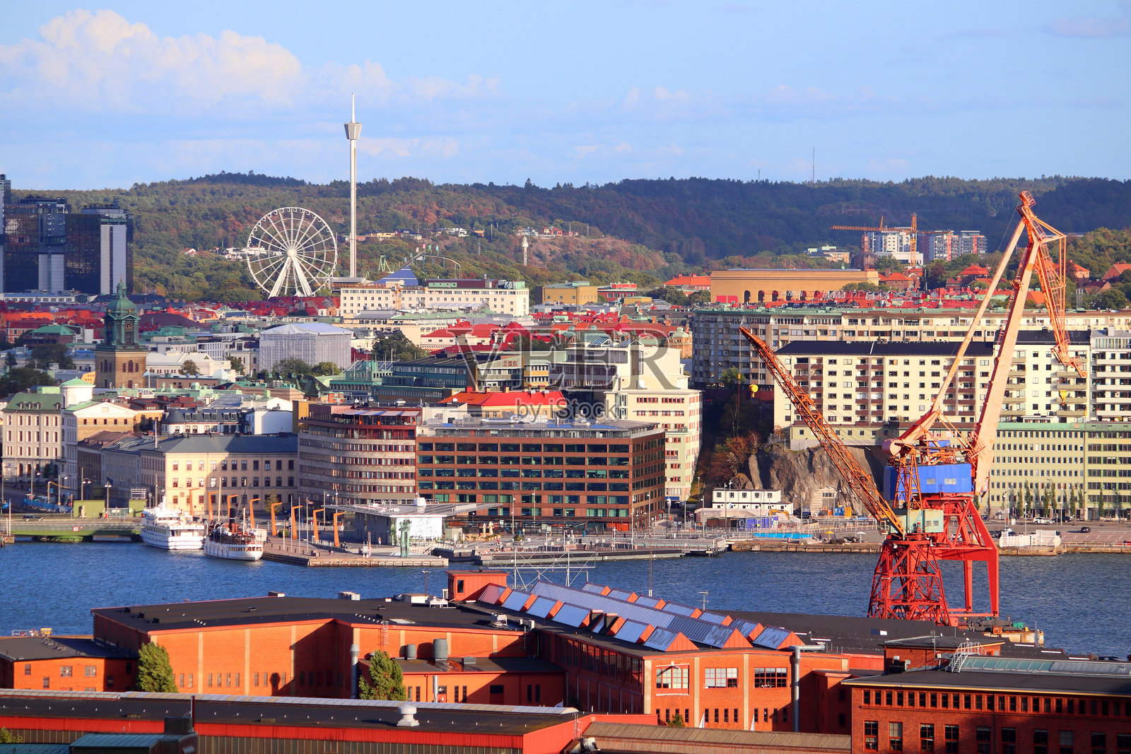 瑞典哥德堡港照片摄影图片