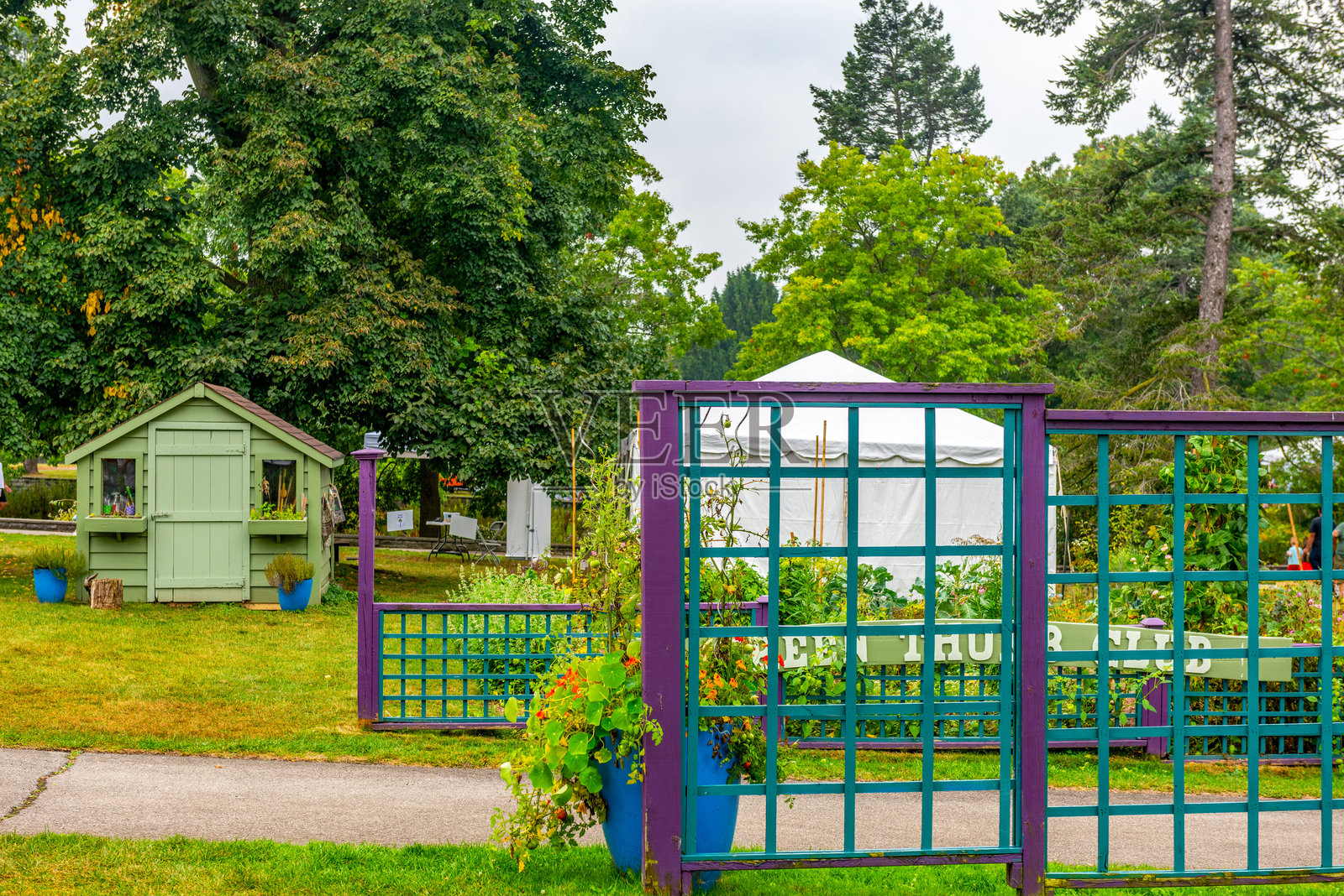 皇家植物园 - Hendrie公园 - Helen M. Kippax花园，加拿大伯灵顿照片摄影图片